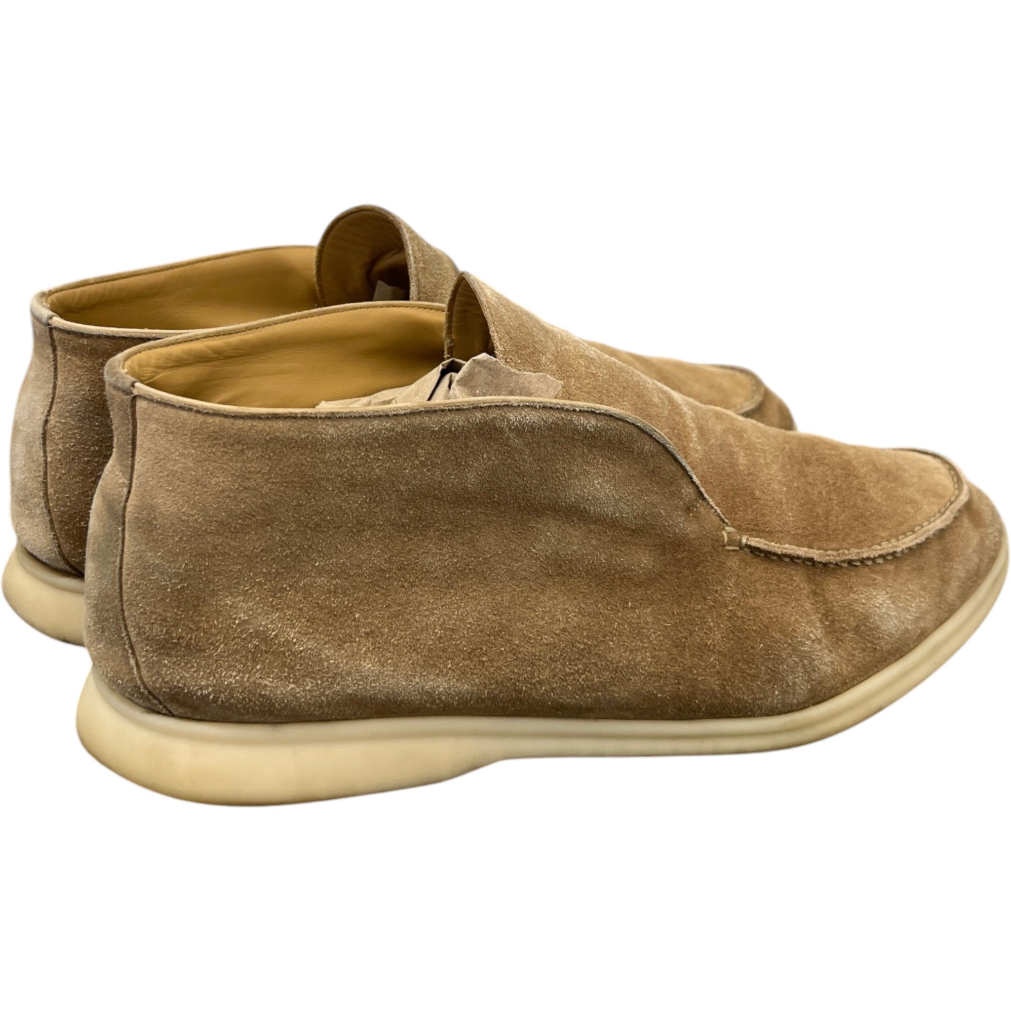 Men's Open Walk Ankle Boots Beige Size EU 46.5 / UK 12.5