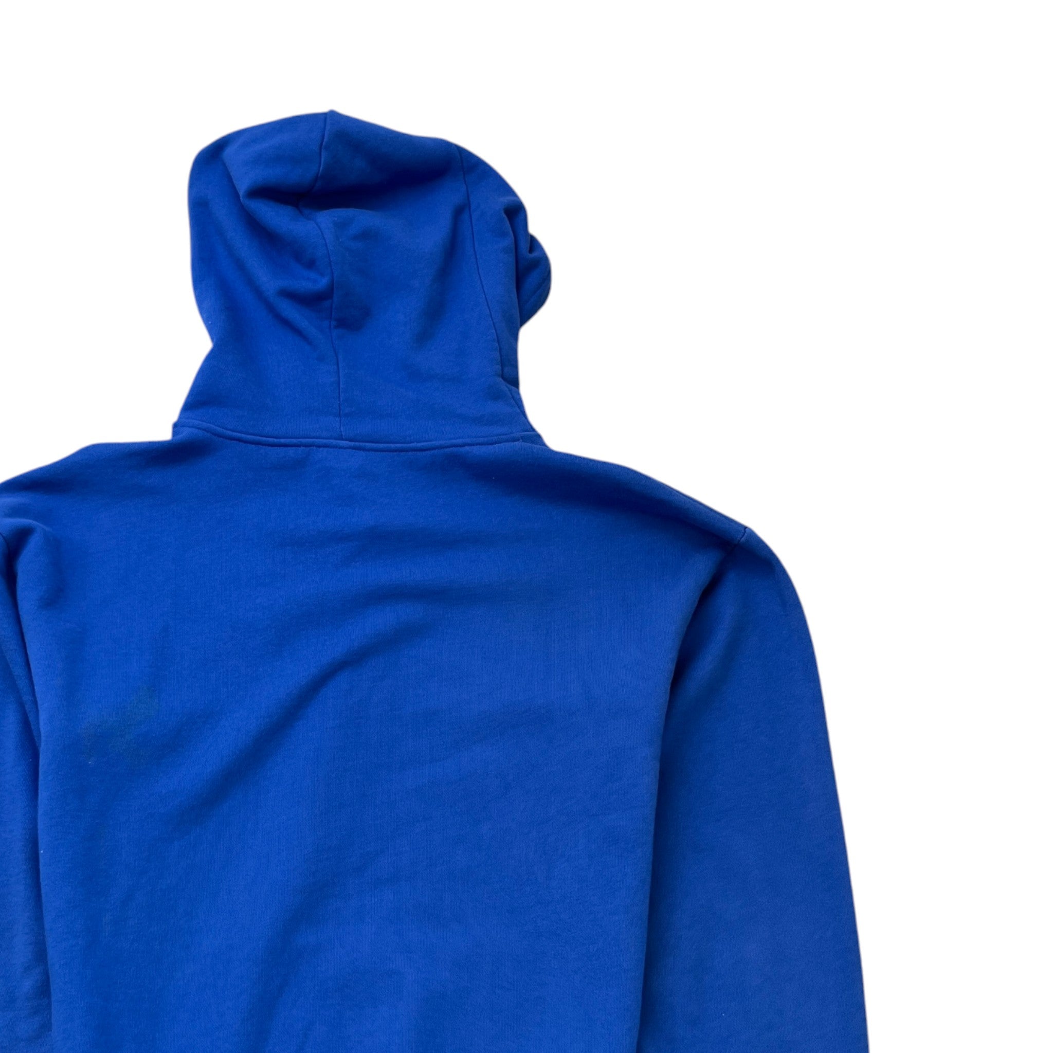 Men's Hood Logo Hoodie Blue Size XS