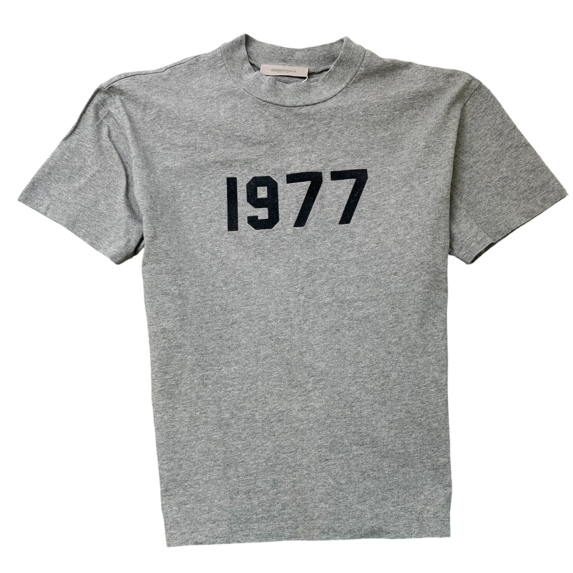 Men's 1977 Logo T-Shirt Grey Size S