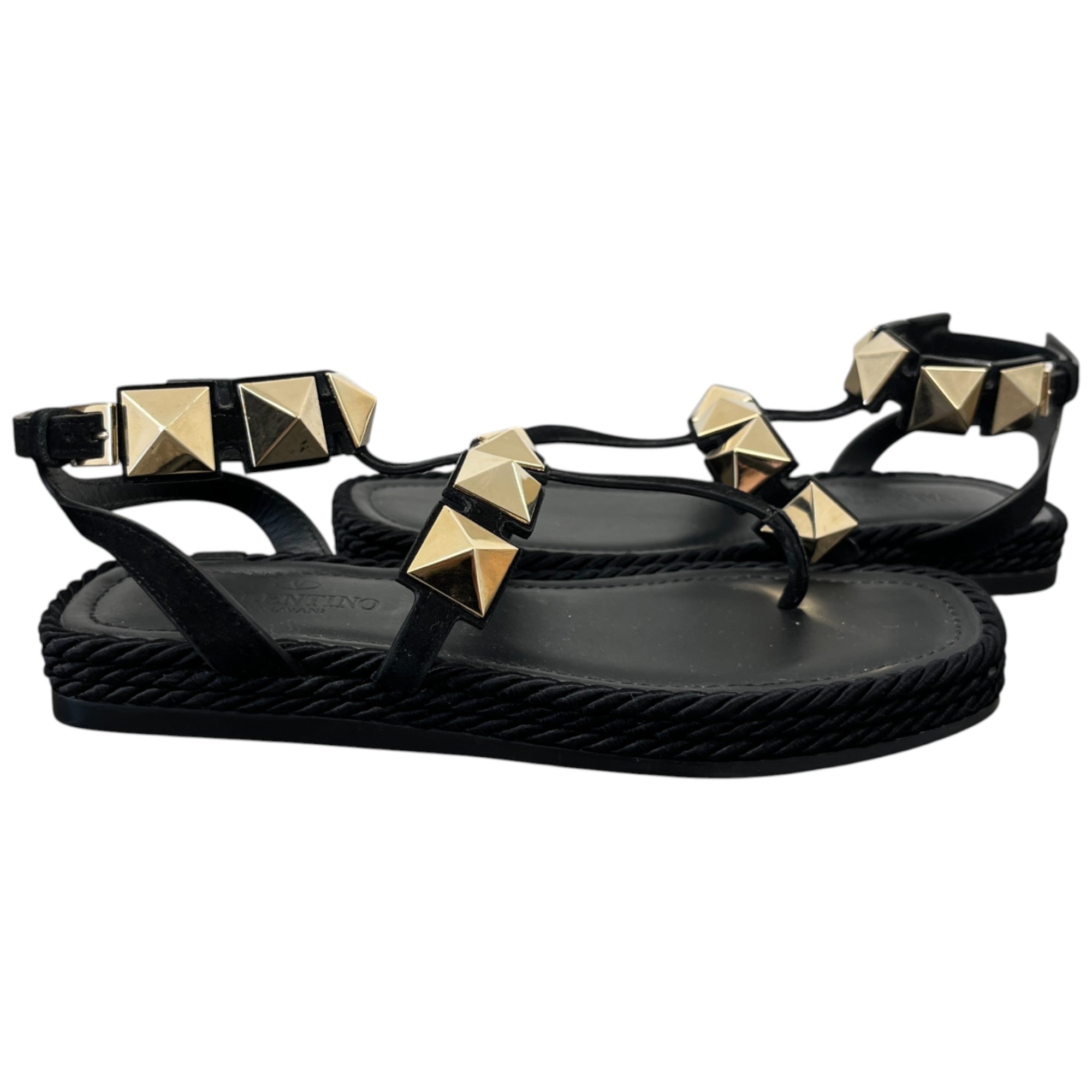 Women's Rock Stud Sandals Black Size EU 36 / UK 3