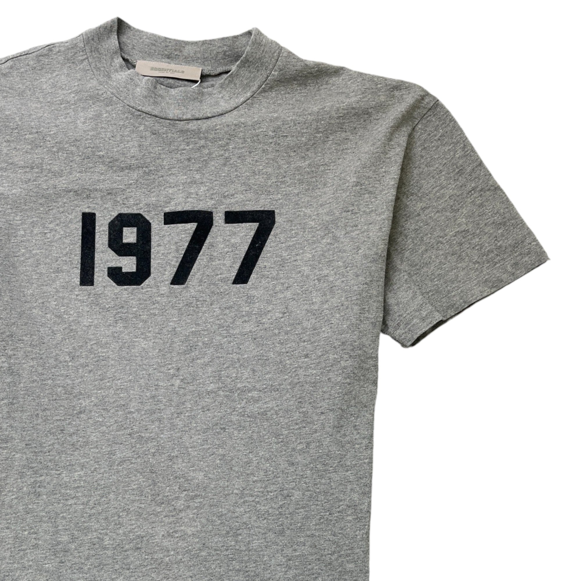 Men's 1977 Logo T-Shirt Grey Size S