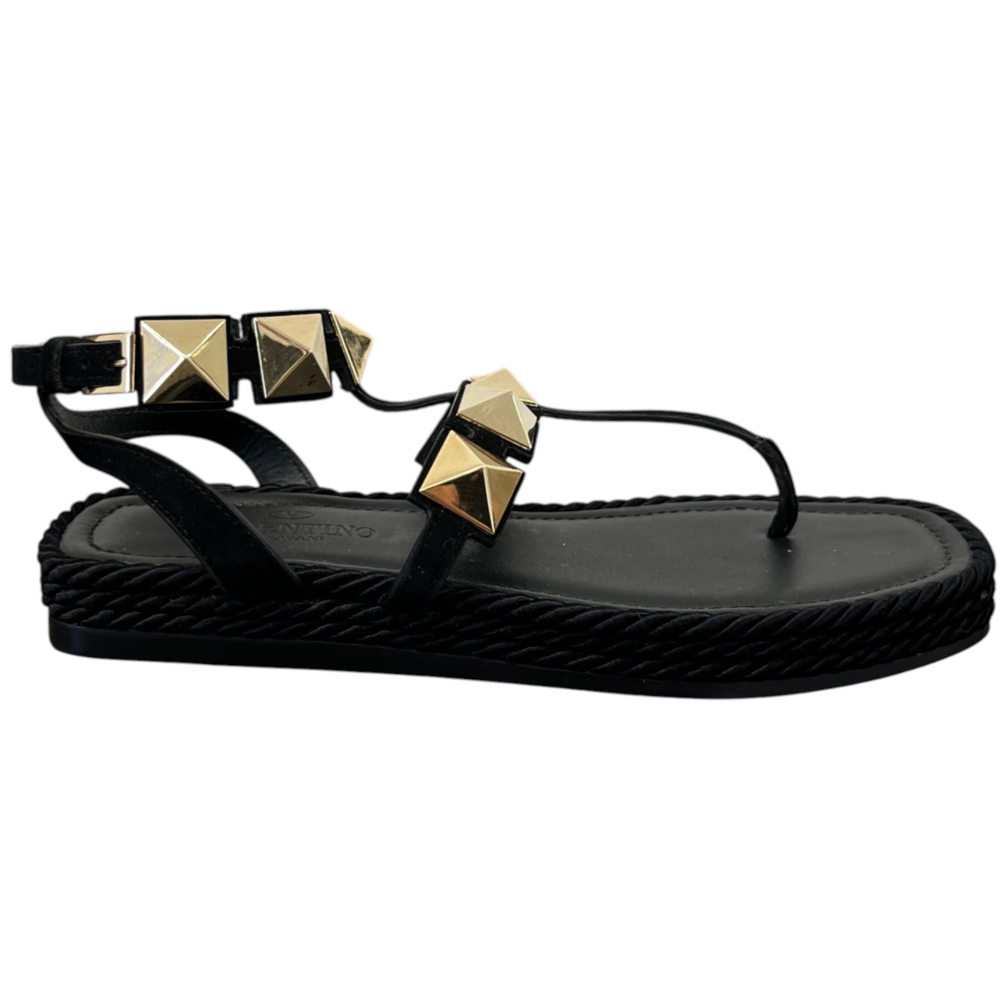 Women's Rock Stud Sandals Black Size EU 36 / UK 3