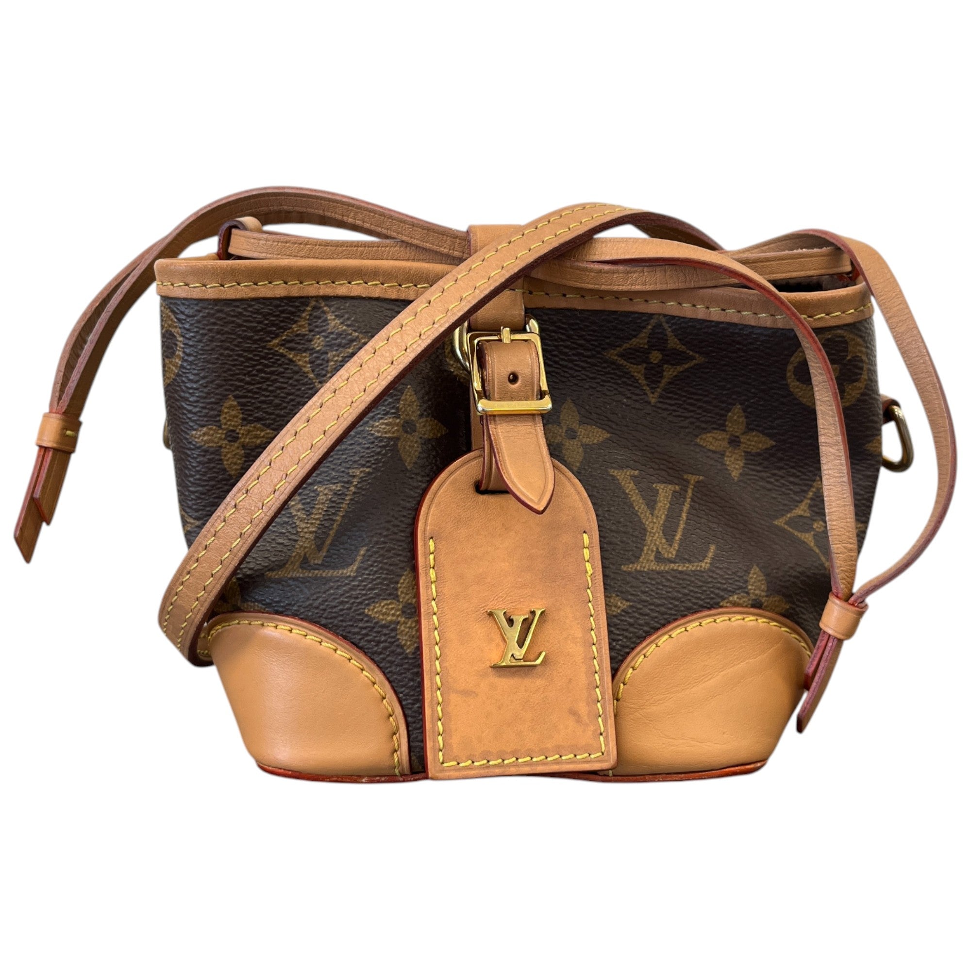 Women's Mini Monogram Noe Bag Brown