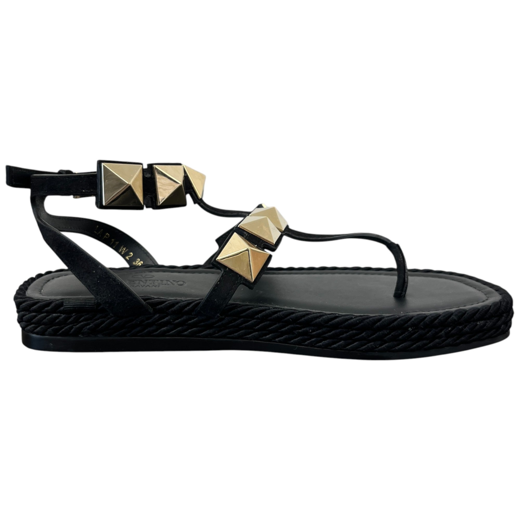 Women's Rock Stud Sandals Black Size EU 36 / UK 3
