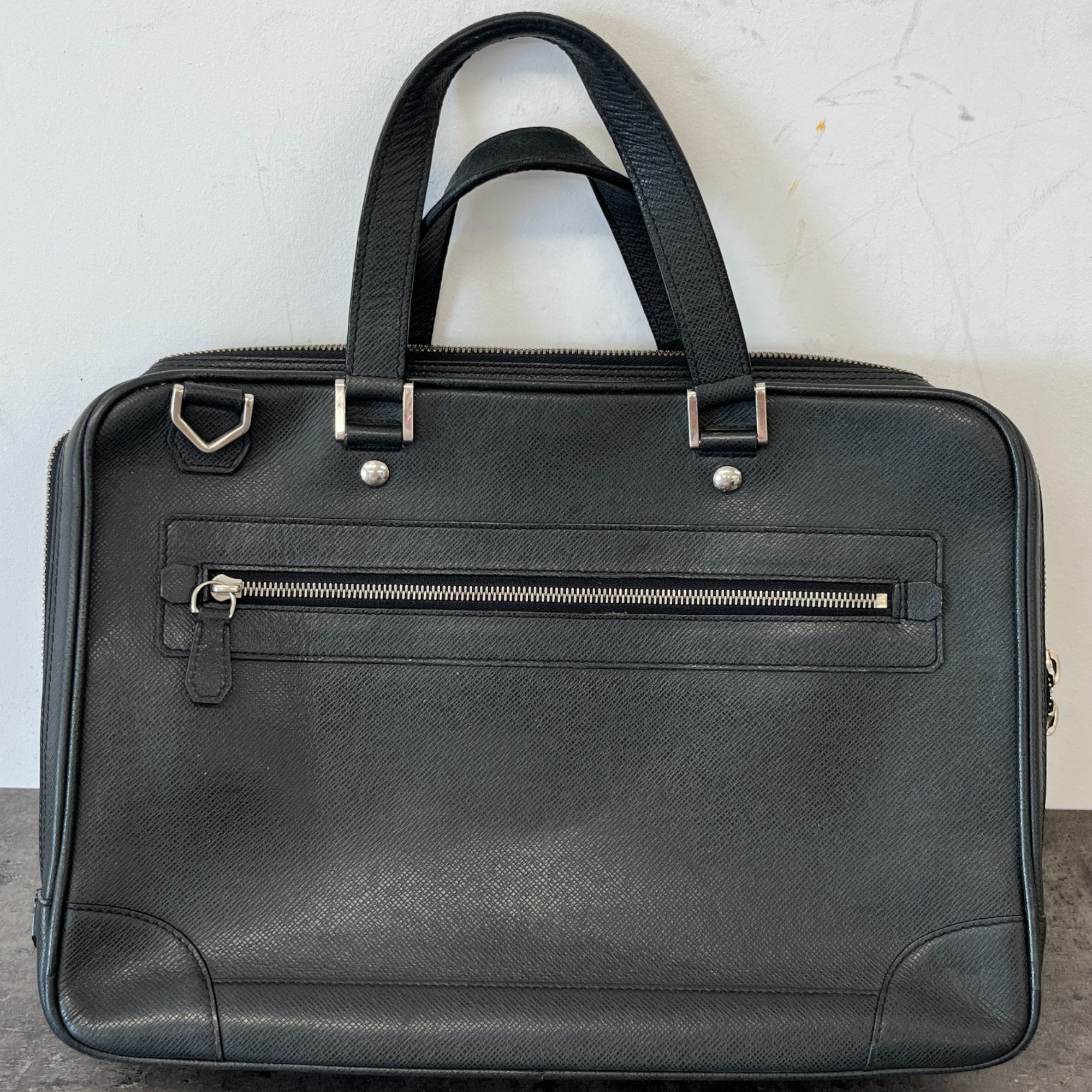Men's Taiga Igor Briefcase Bag Black