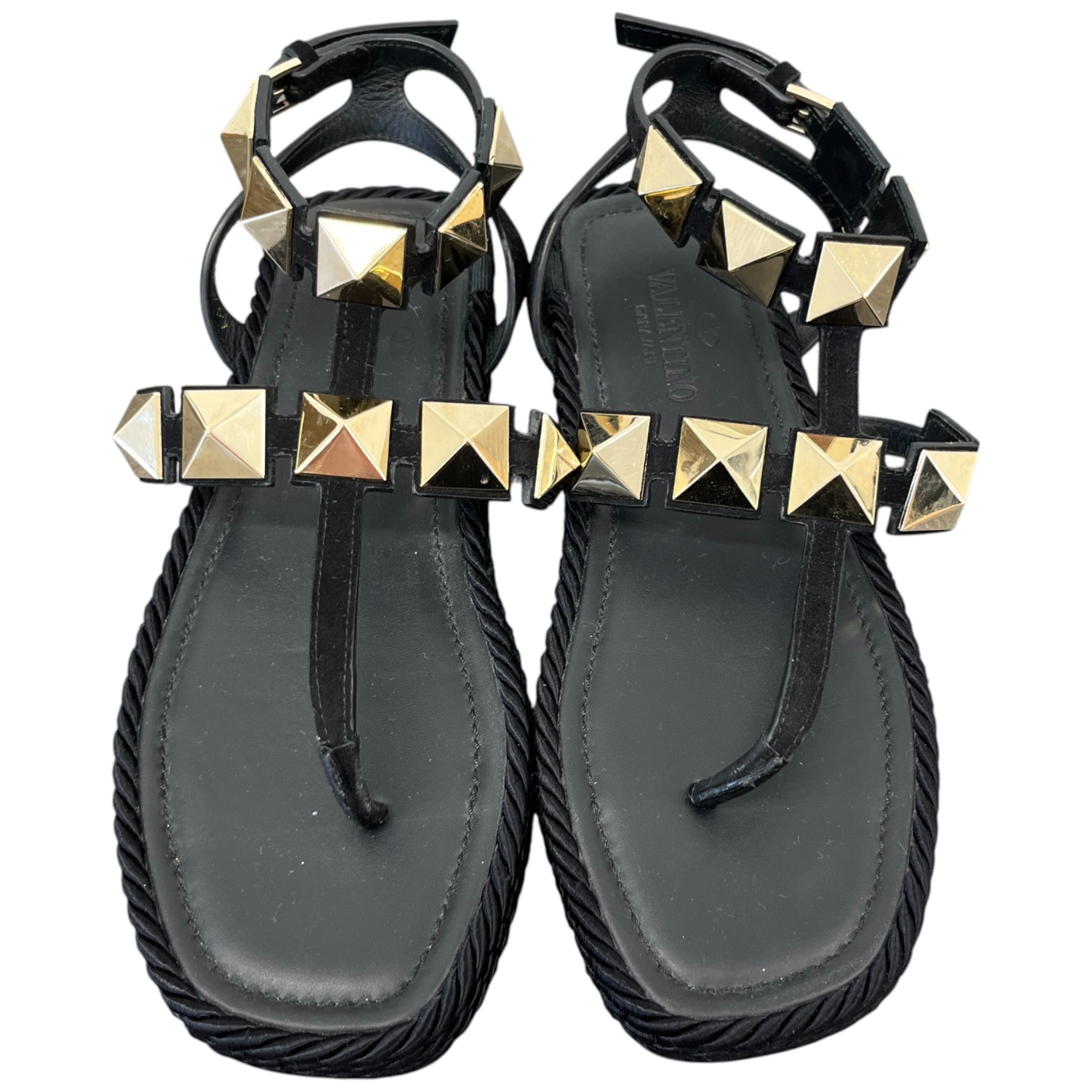 Women's Rock Stud Sandals Black Size EU 36 / UK 3