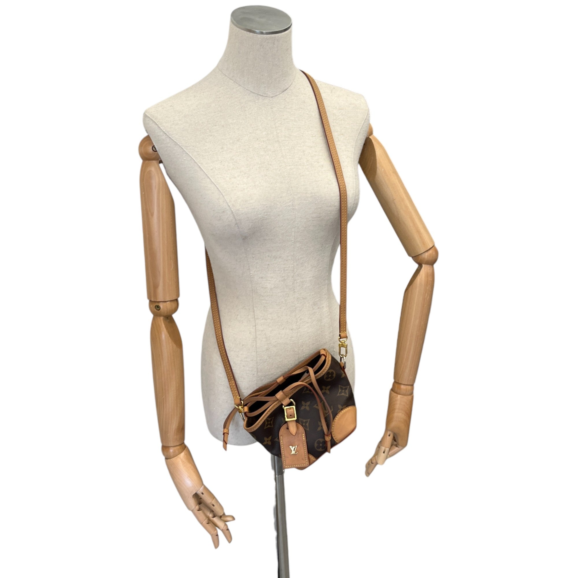 Women's Mini Monogram Noe Bag Brown