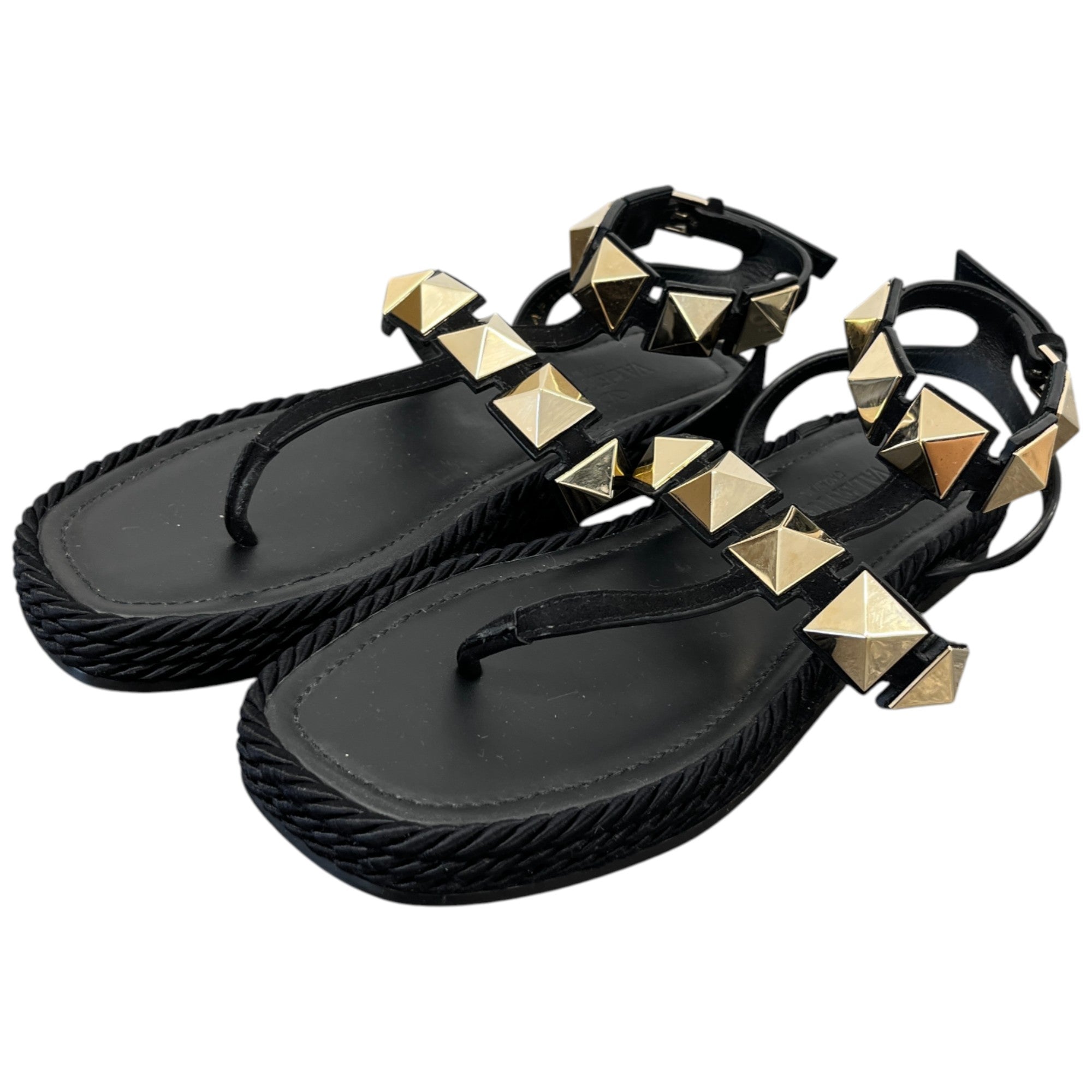 Women's Rock Stud Sandals Black Size EU 36 / UK 3