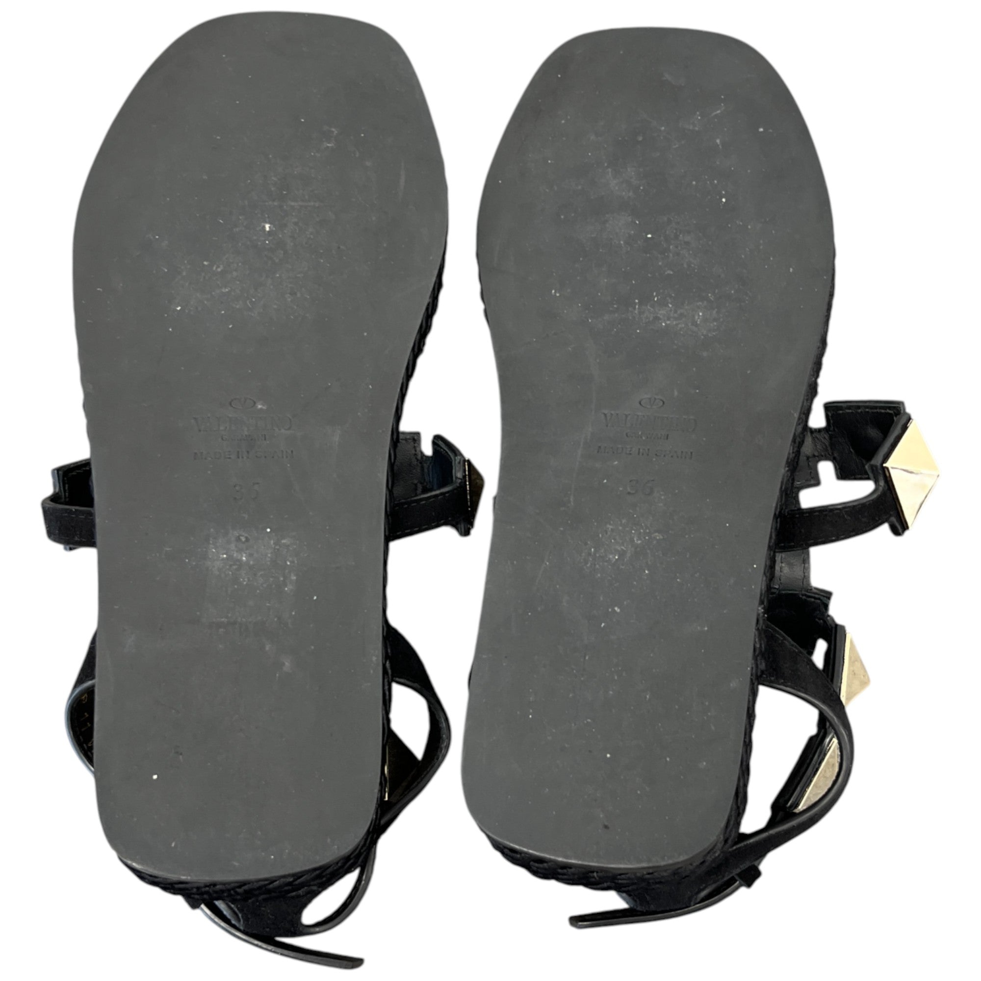 Women's Rock Stud Sandals Black Size EU 36 / UK 3