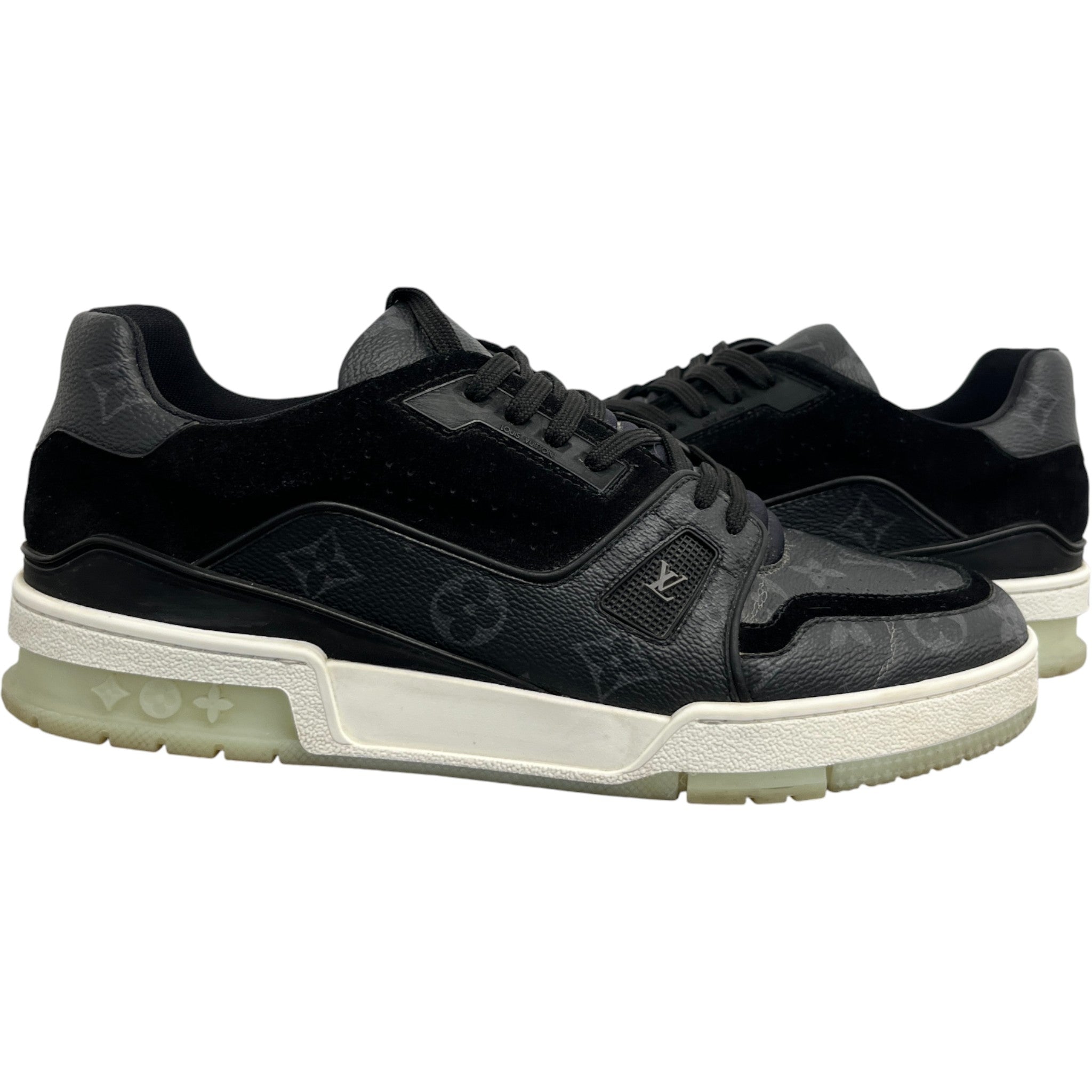 Men's Lv Low Trainers Black Size EU 42.5 / UK 8.5