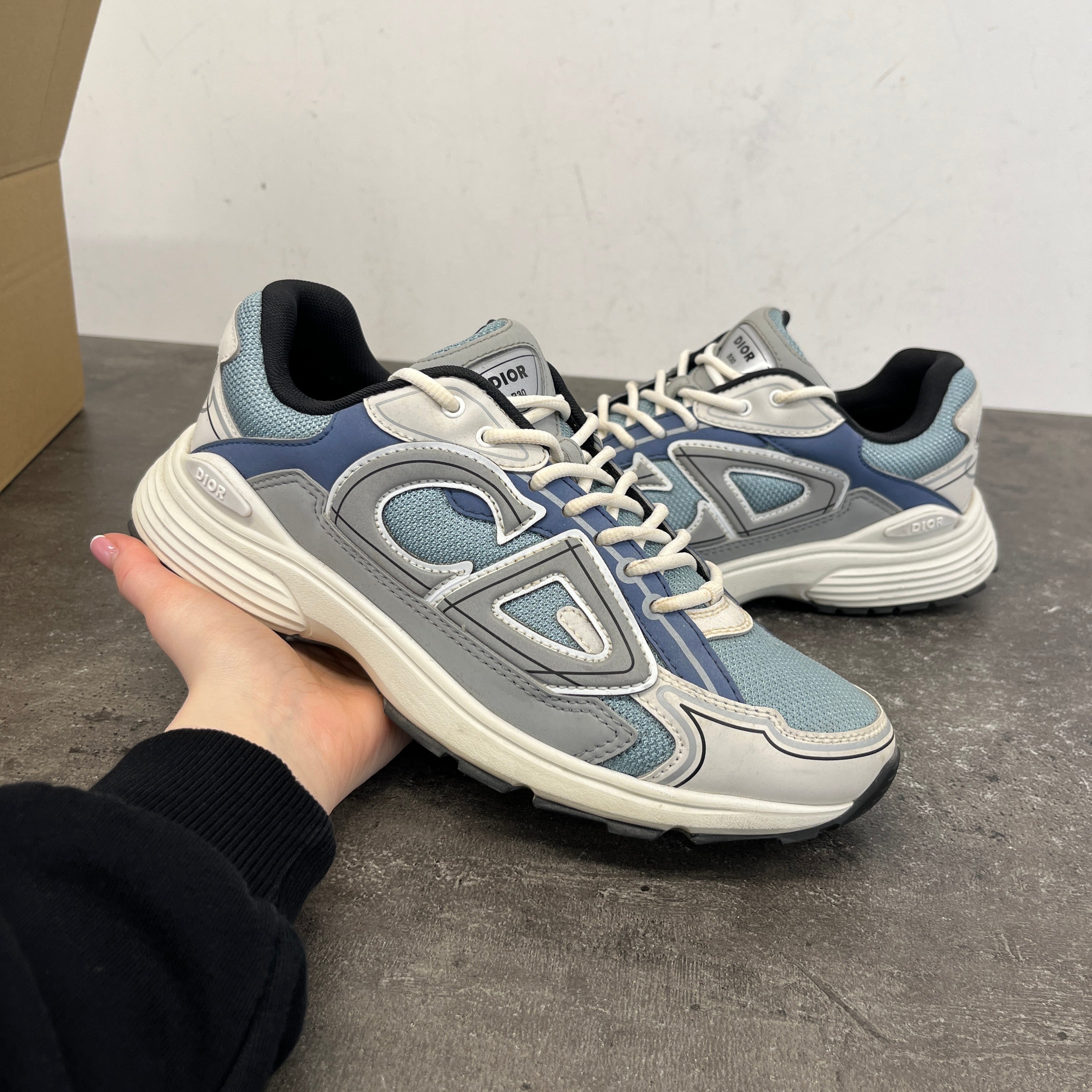 Men's B30 Low Trainers Blue Size EU 41 / UK 7