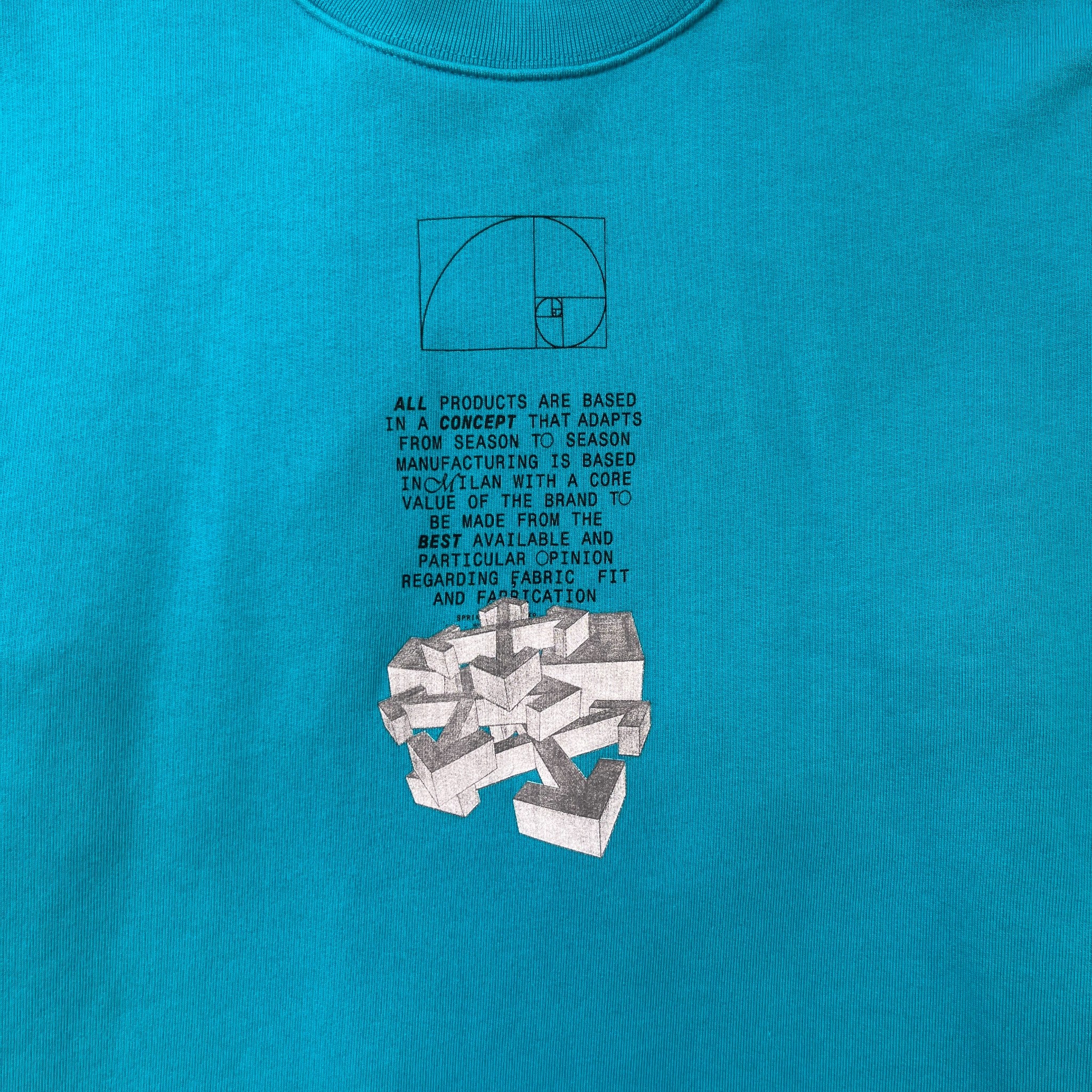 Men's Dripping Arrows Sweatshirt Blue Size M