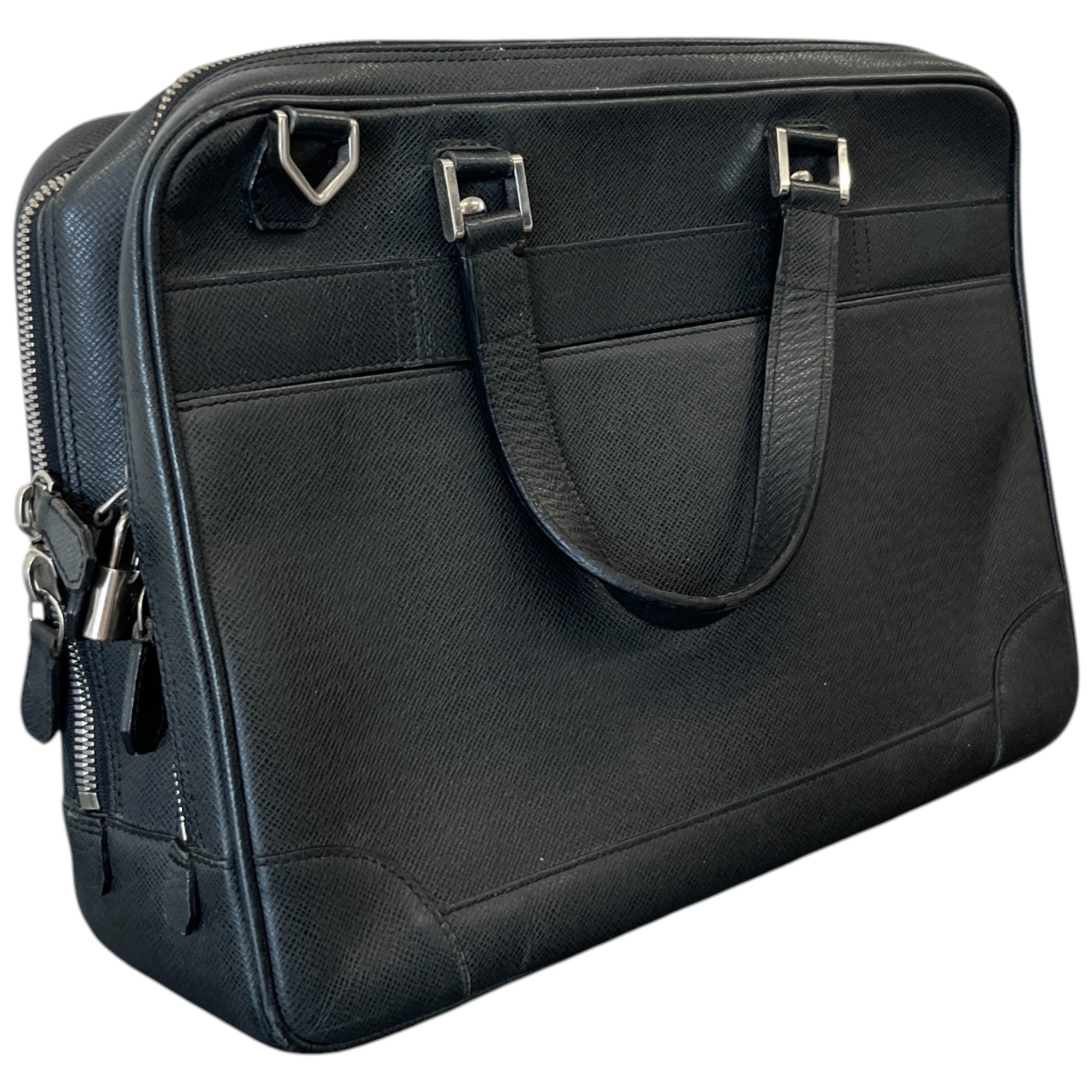 Men's Taiga Igor Briefcase Bag Black