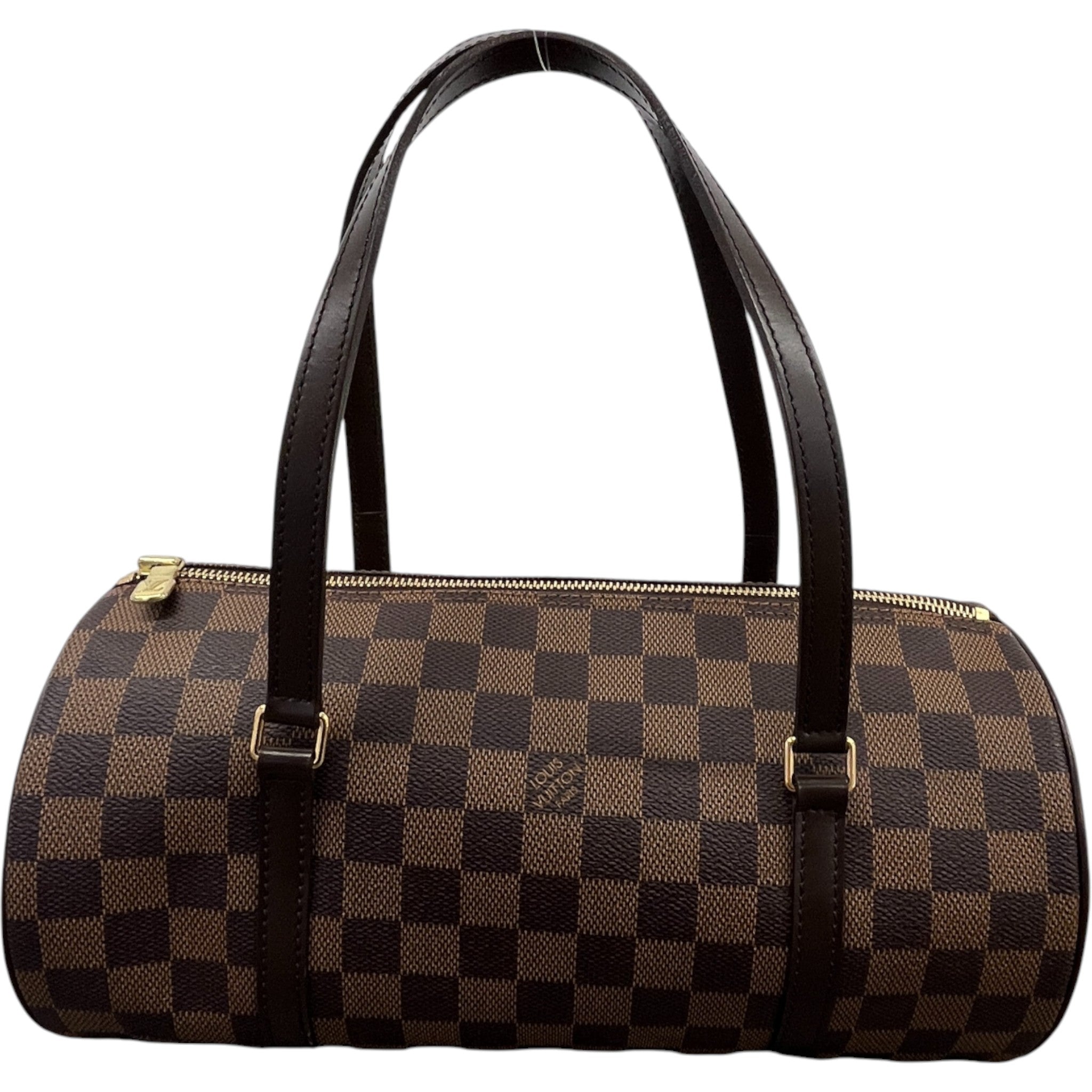 Women's Damier Ebene Papillon 30 Handbag Brown