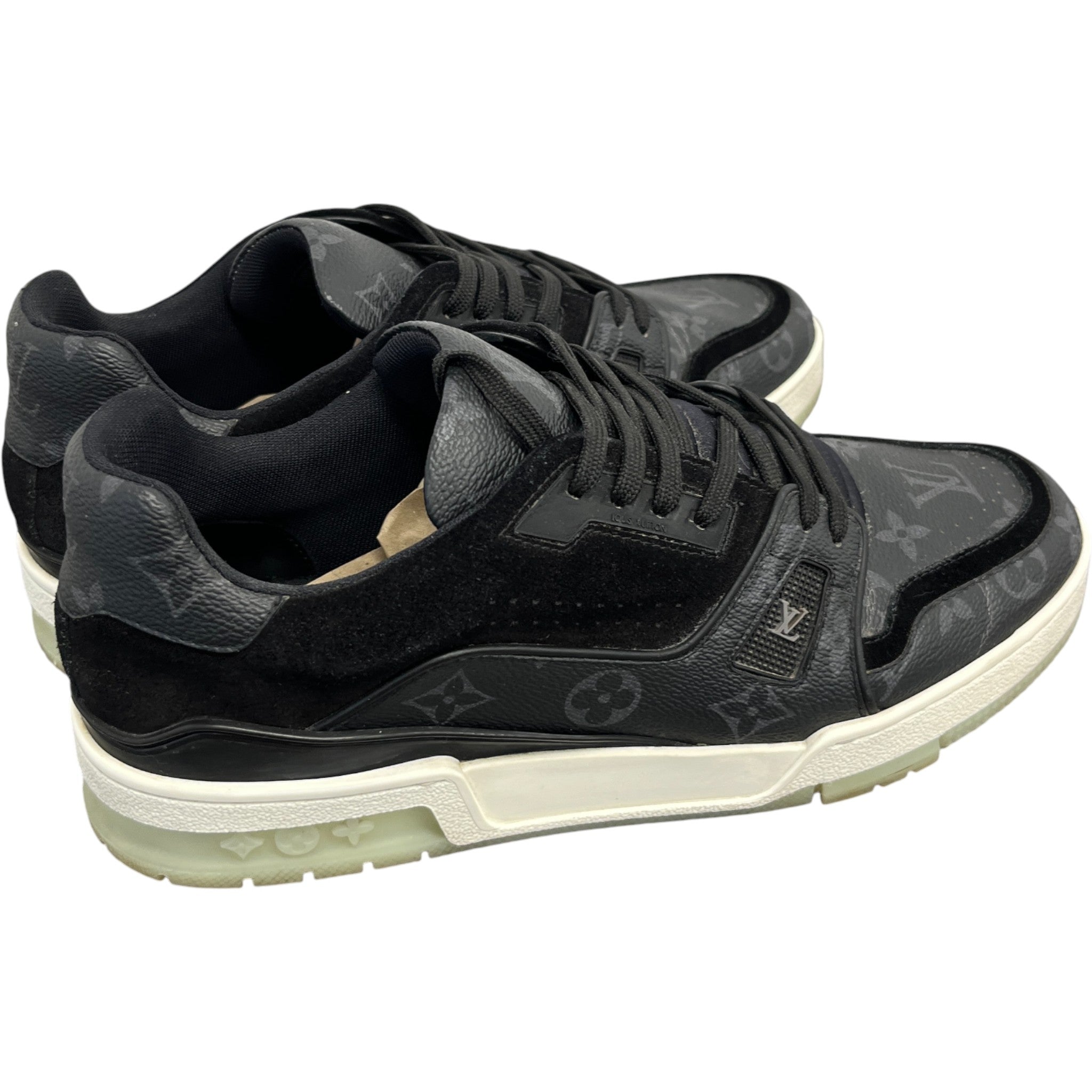 Men's Lv Low Trainers Black Size EU 42.5 / UK 8.5