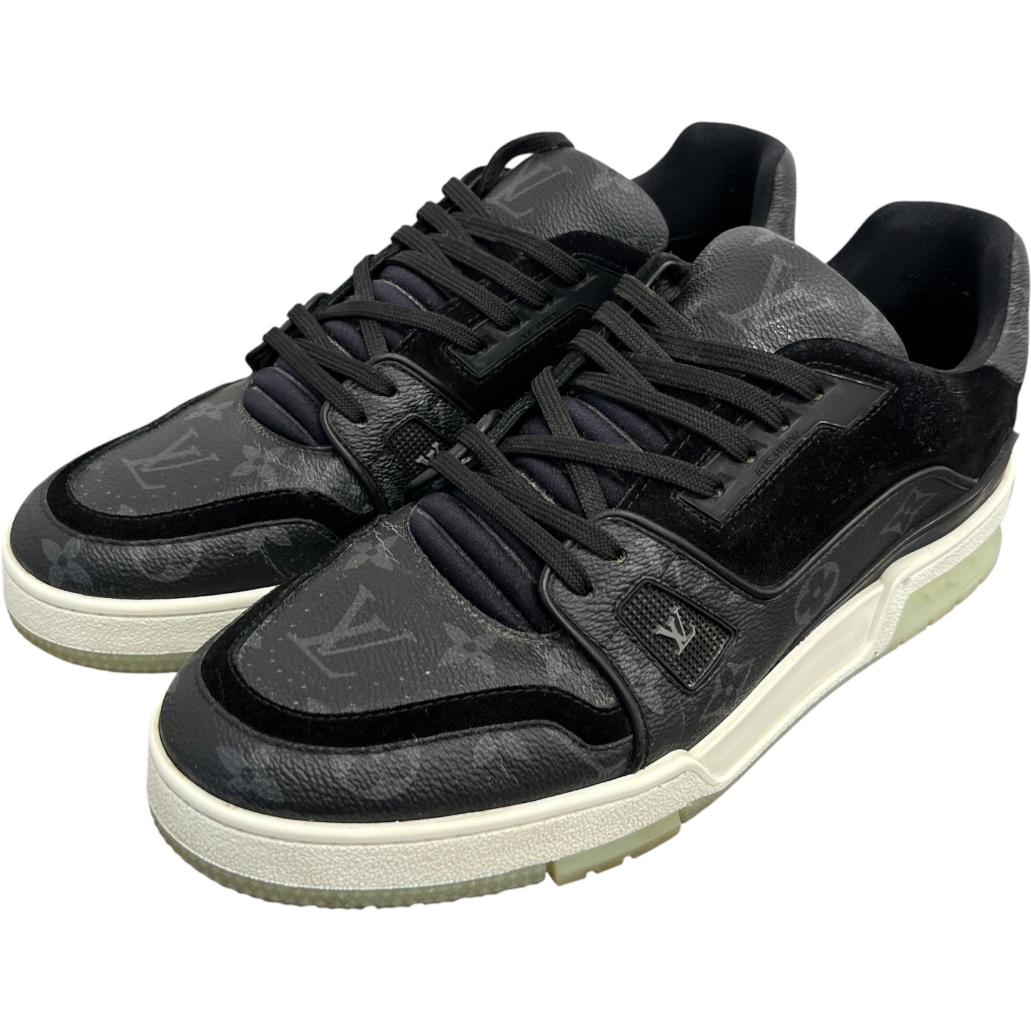 Men's Lv Low Trainers Black Size EU 42.5 / UK 8.5
