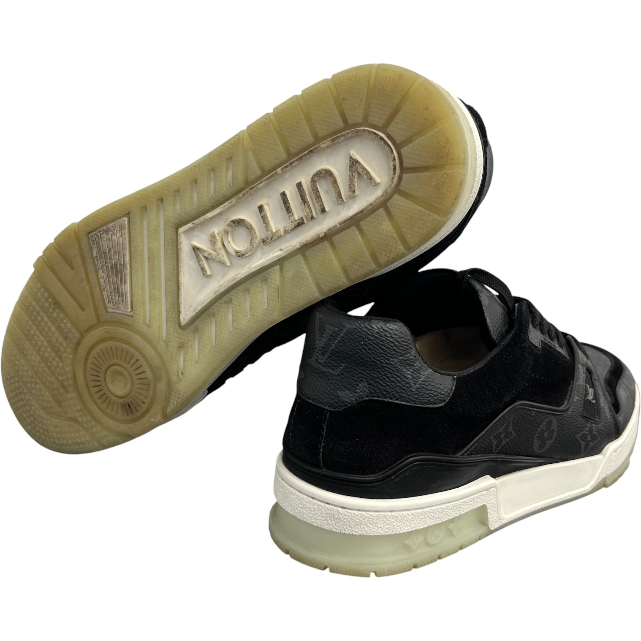 Men's Lv Low Trainers Black Size EU 42.5 / UK 8.5