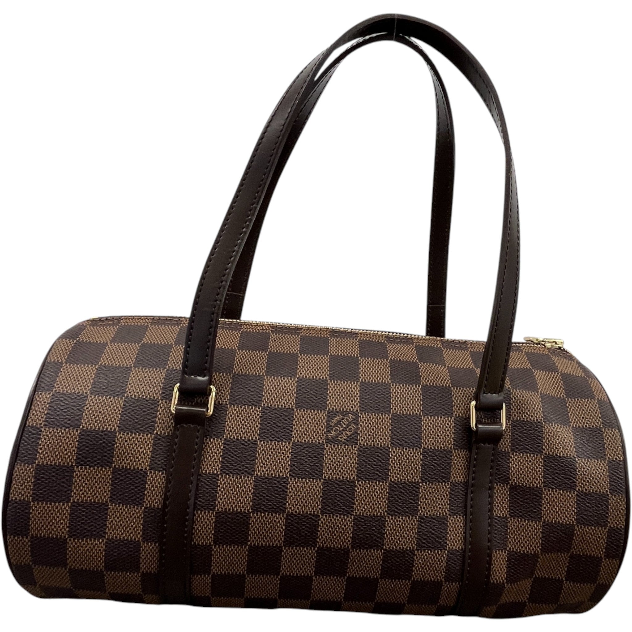 Women's Damier Ebene Papillon 30 Handbag Brown