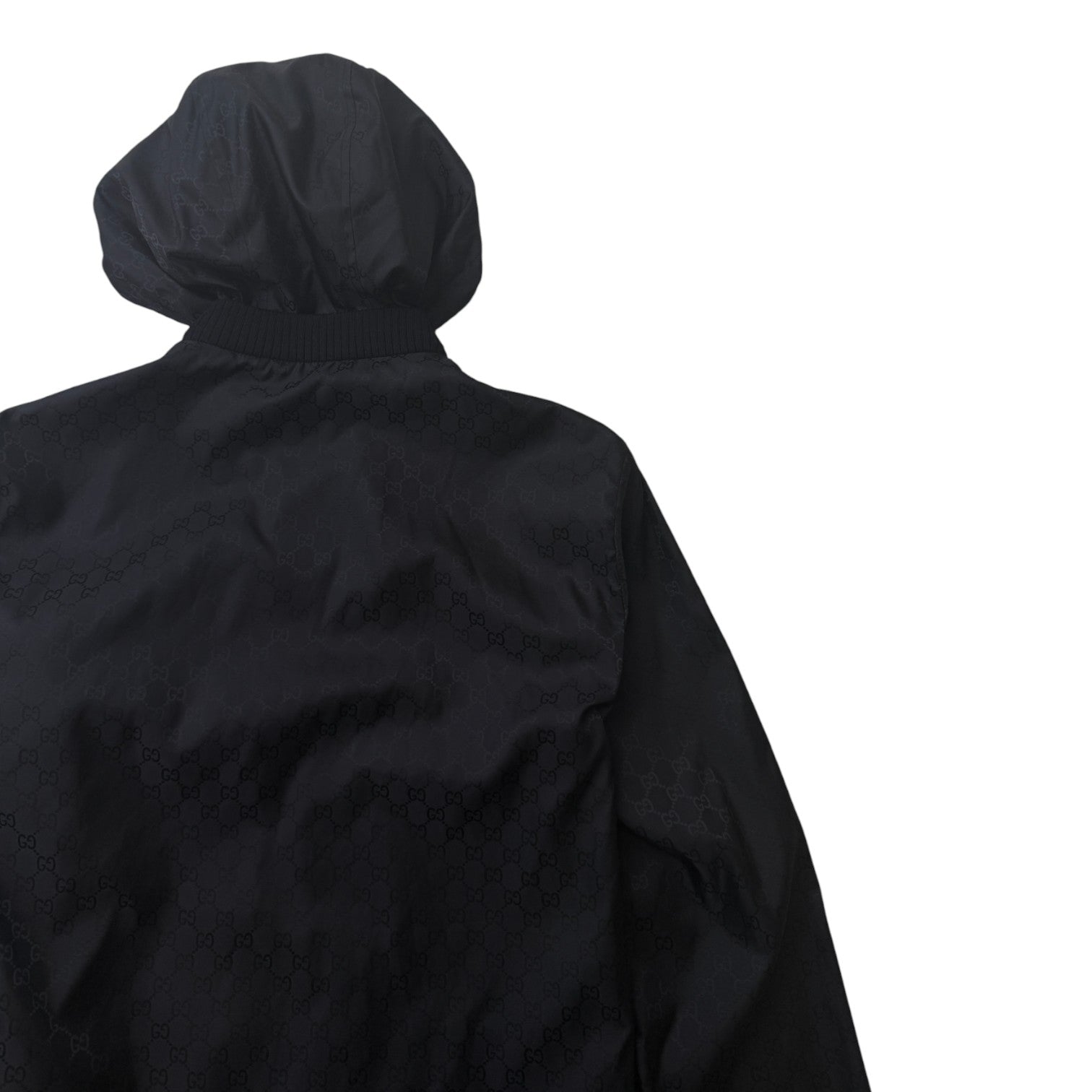 Men's Gg Supreme Windbreaker Black Size IT 48 / M
