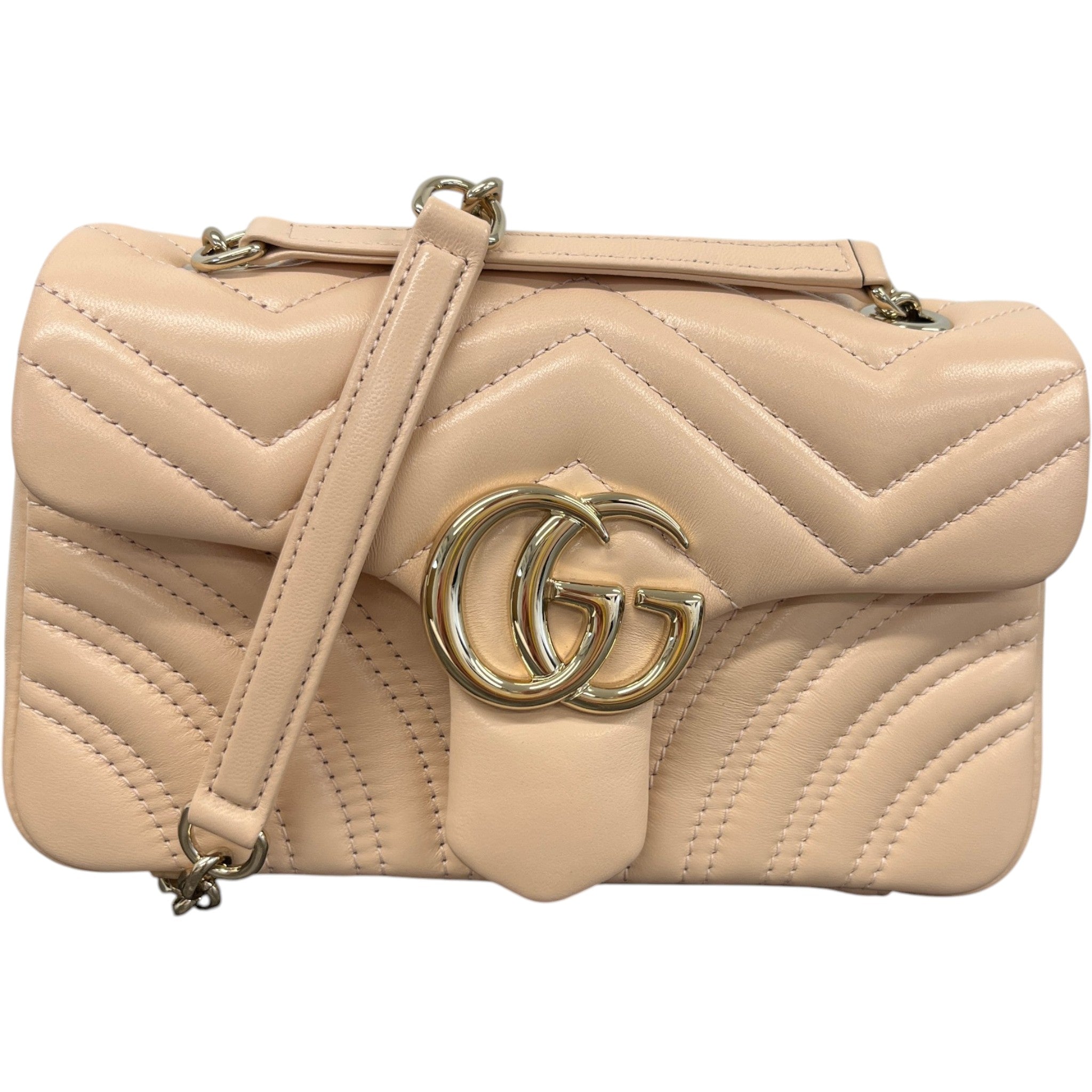 Women's Gg Marmont Medium Handbag Pink