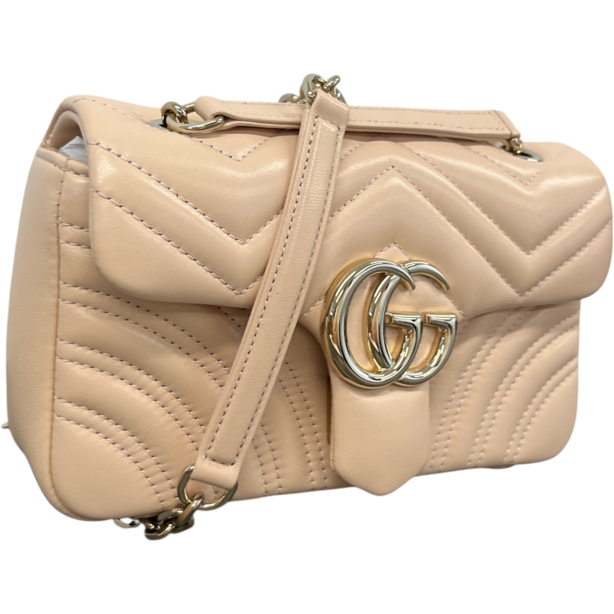 Women's Gg Marmont Medium Handbag Pink