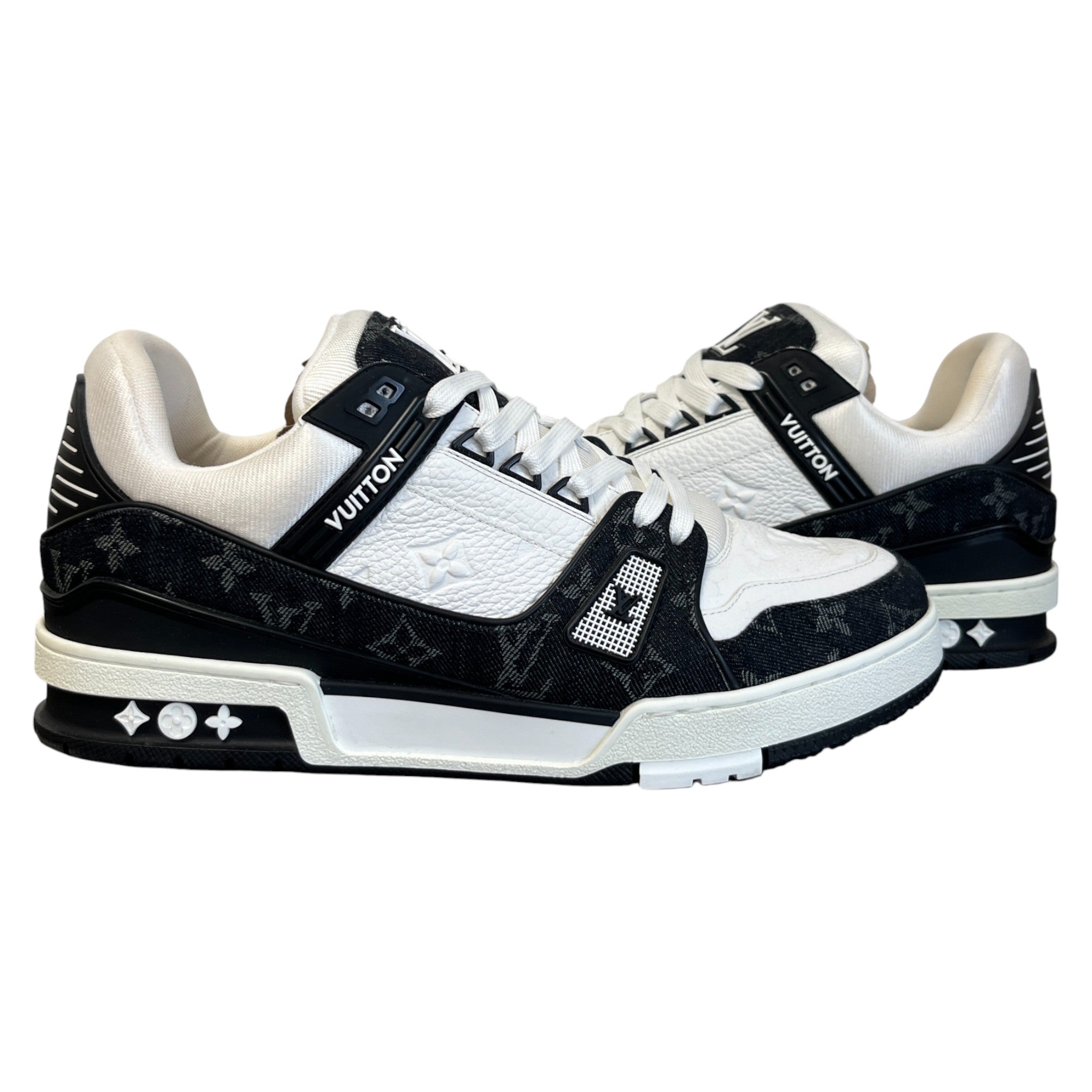 Men's Lv Low Trainers Black Size EU 43.5 / UK 9.5