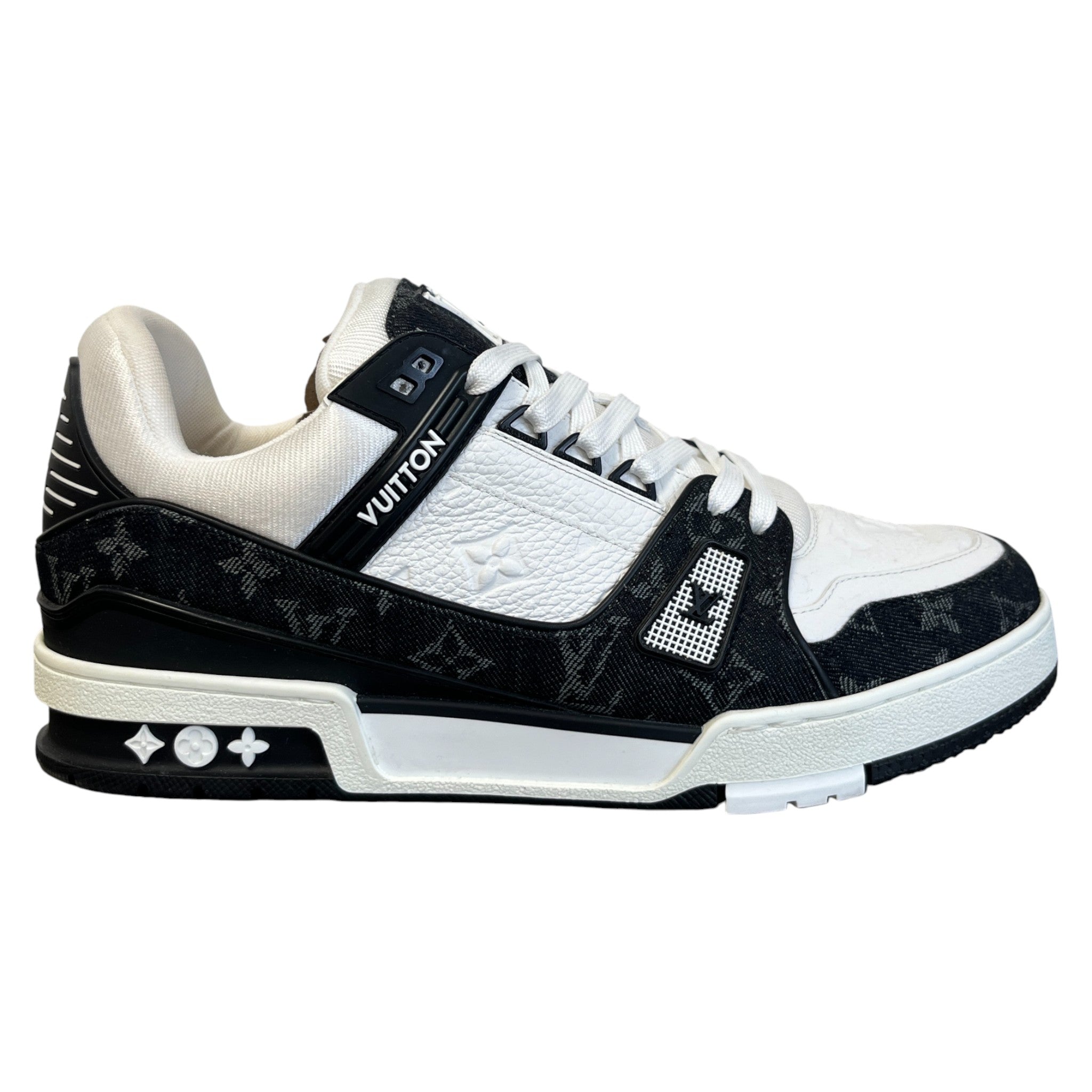 Men's Lv Low Trainers Black Size EU 43.5 / UK 9.5