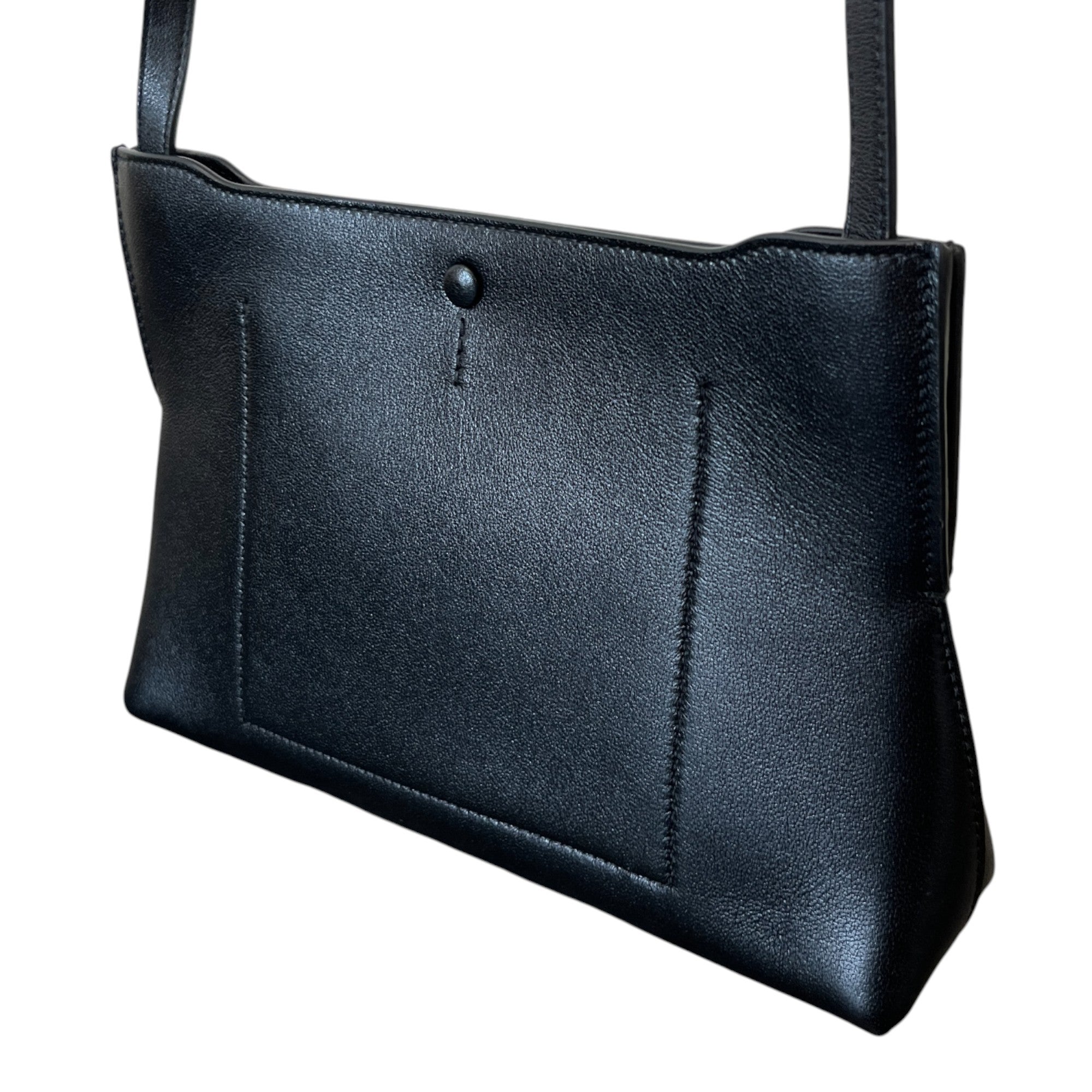 Women's Folded Pochette Bag Black