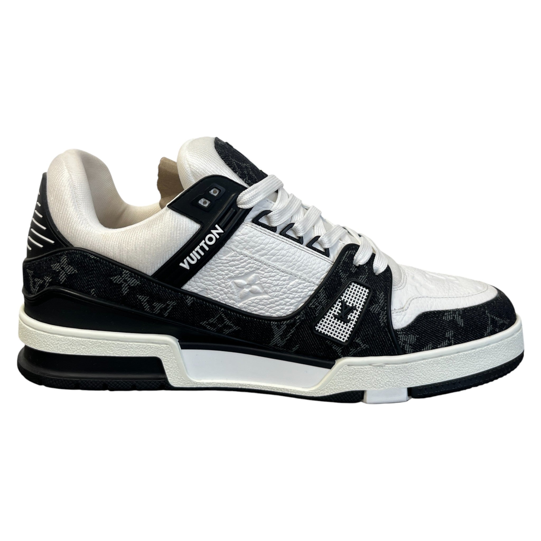 Men's Lv Low Trainers Black Size EU 43.5 / UK 9.5