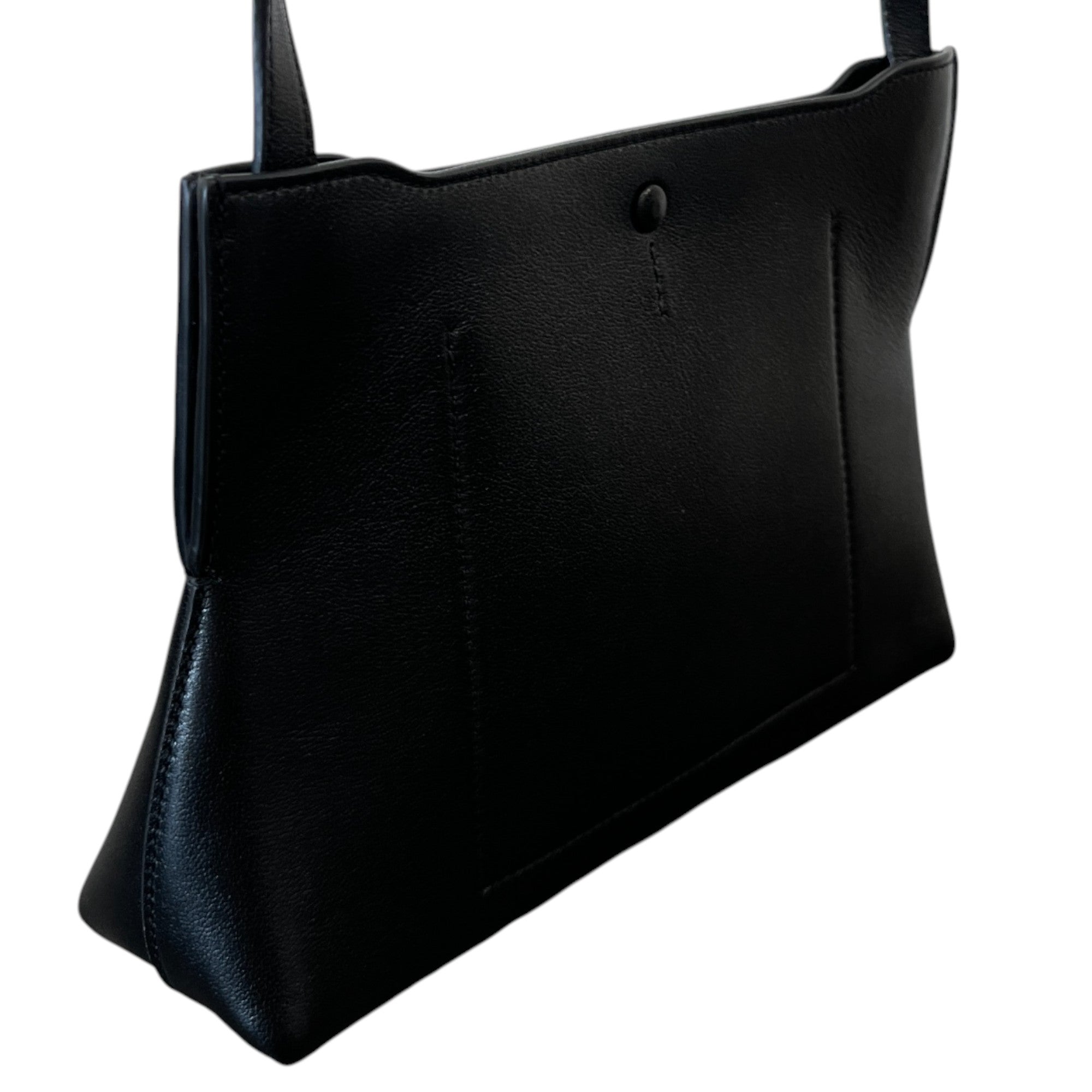 Women's Folded Pochette Bag Black