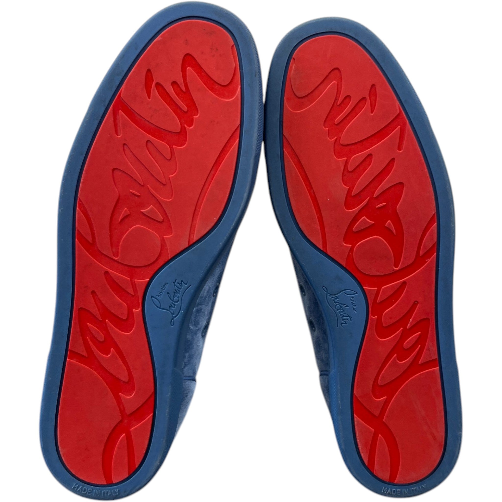 Men's Louis Junior Spike Low Trainers Blue Size EU 44 / UK 10