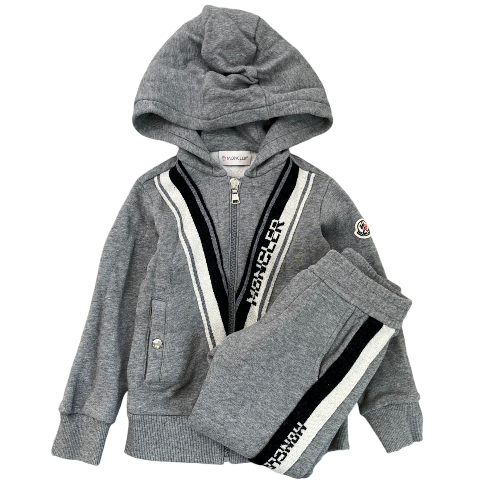Men's Boys Age 4 Maglia Full Tracksuit Grey Size XXS