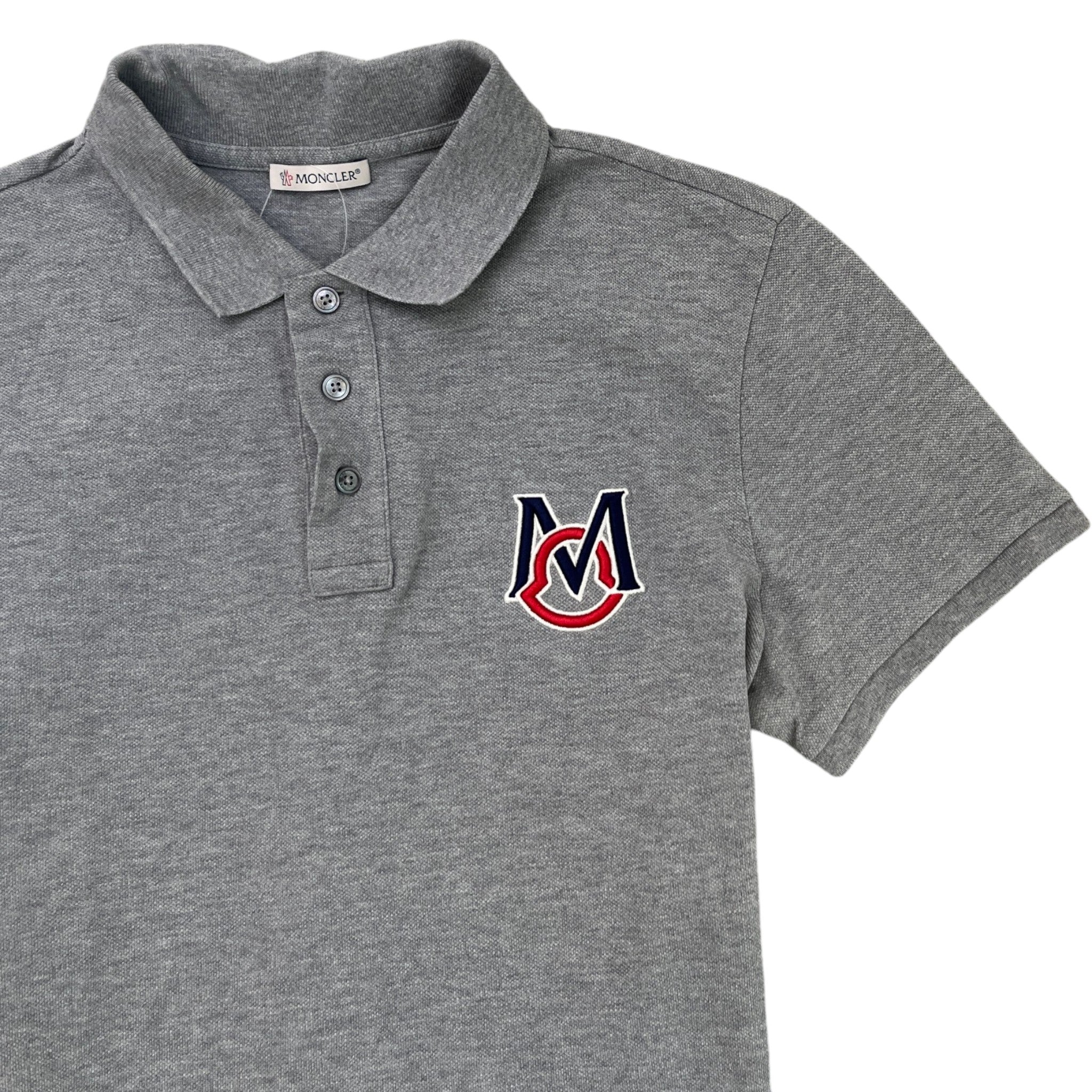 Men's Maglia Polo Shirt Grey Size M