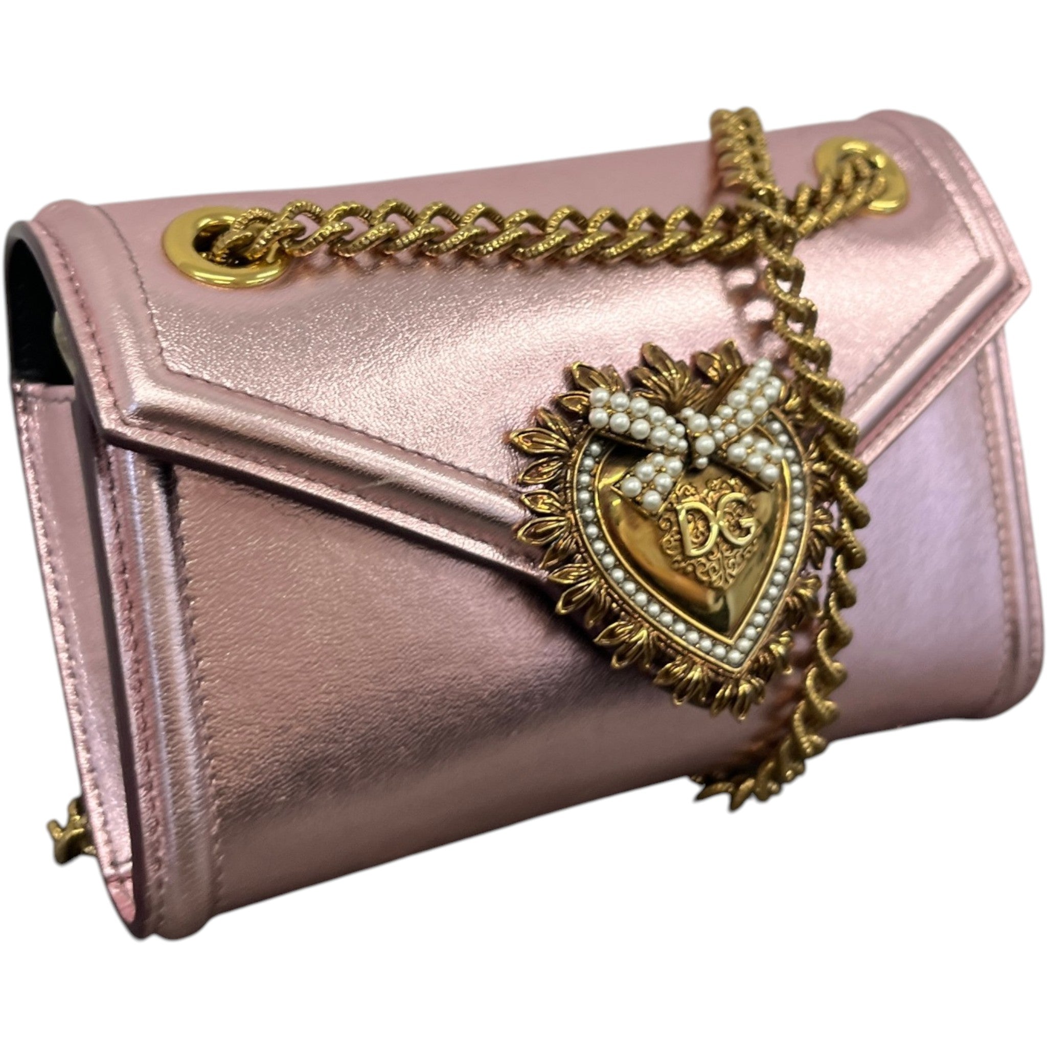 Women's Devotion Metallic Bag Pink