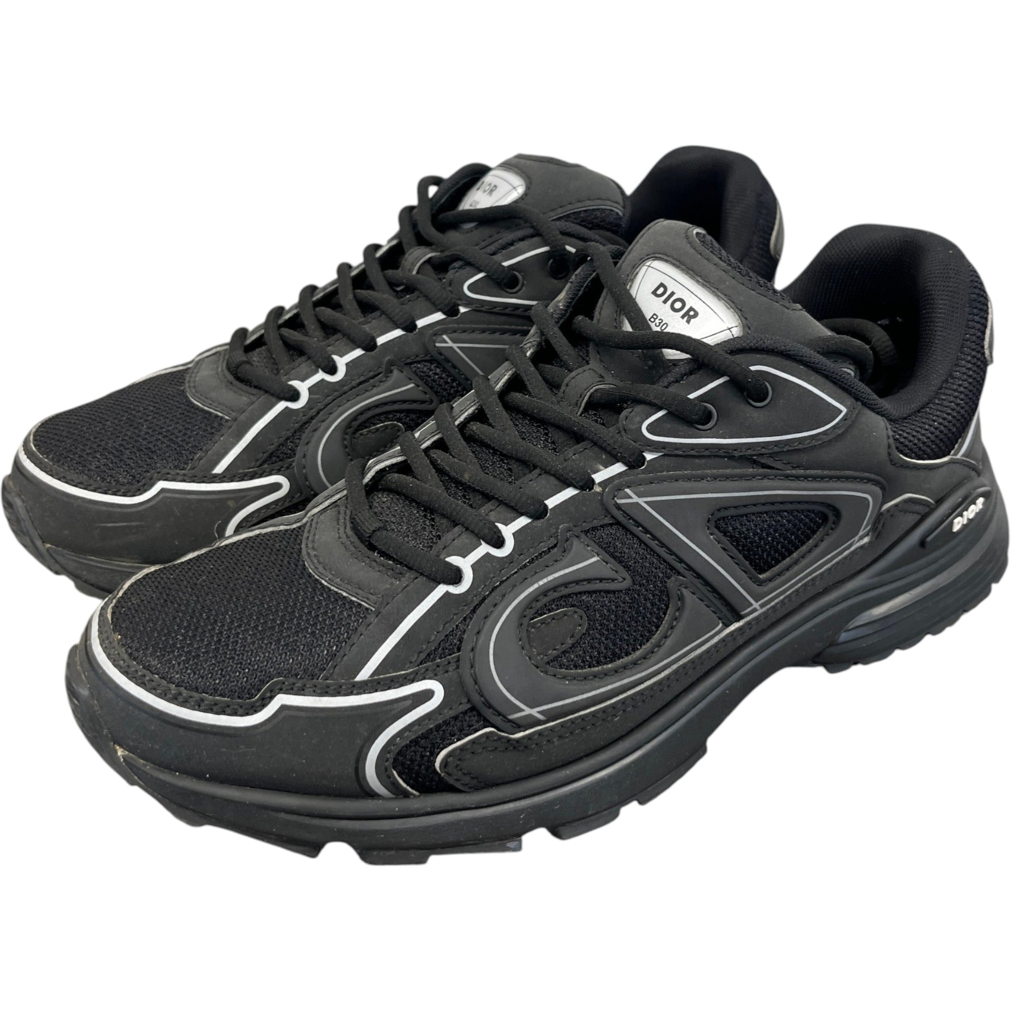 Men's B30 Low Trainers Black Size EU 43 / UK 9