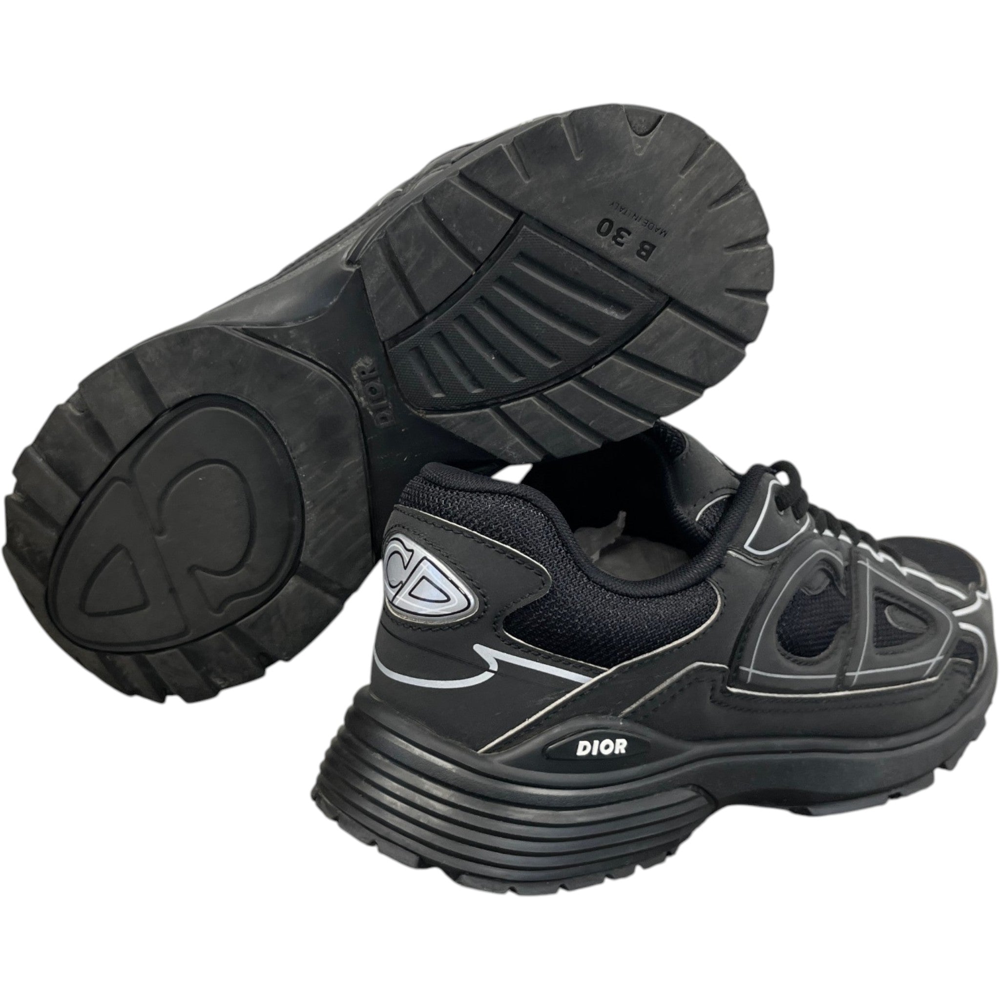 Men's B30 Low Trainers Black Size EU 43 / UK 9