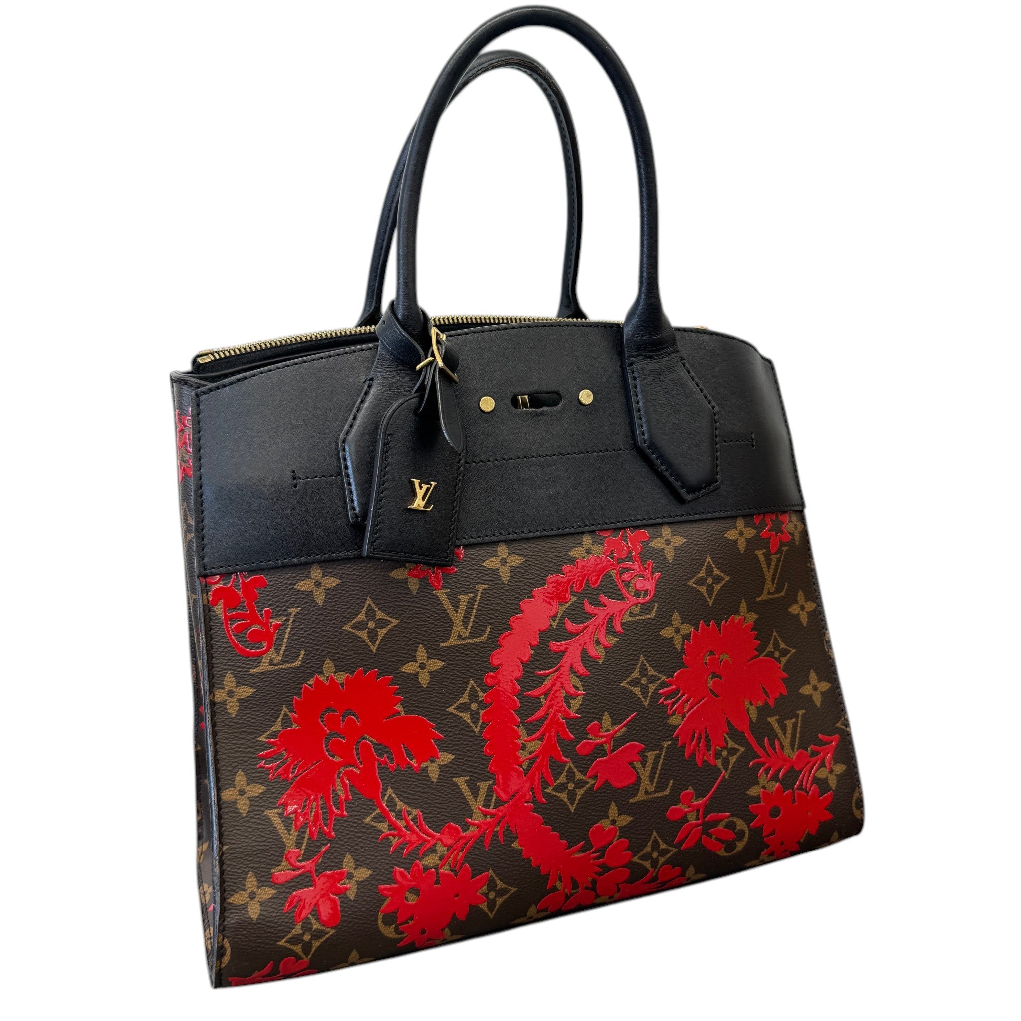 Women's Blossom City Steamer Mm Handbag Black