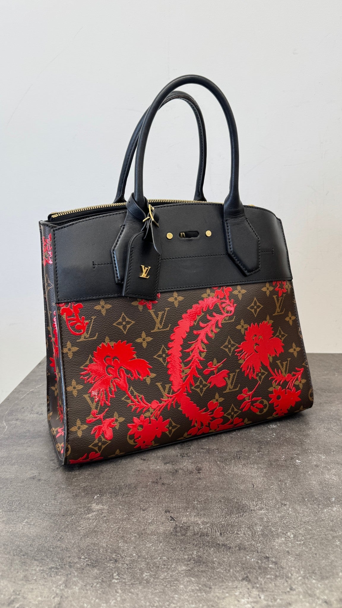 Women's Blossom City Steamer Mm Handbag Black
