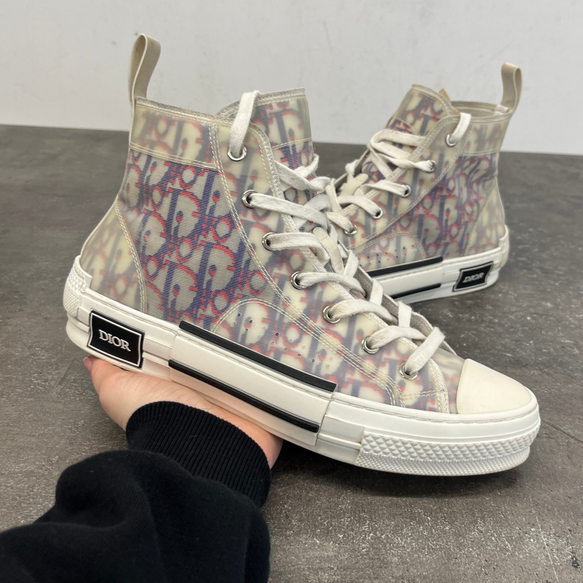 Men's B23 Oblique High Trainers Multi-Coloured Size EU 40 / UK 6