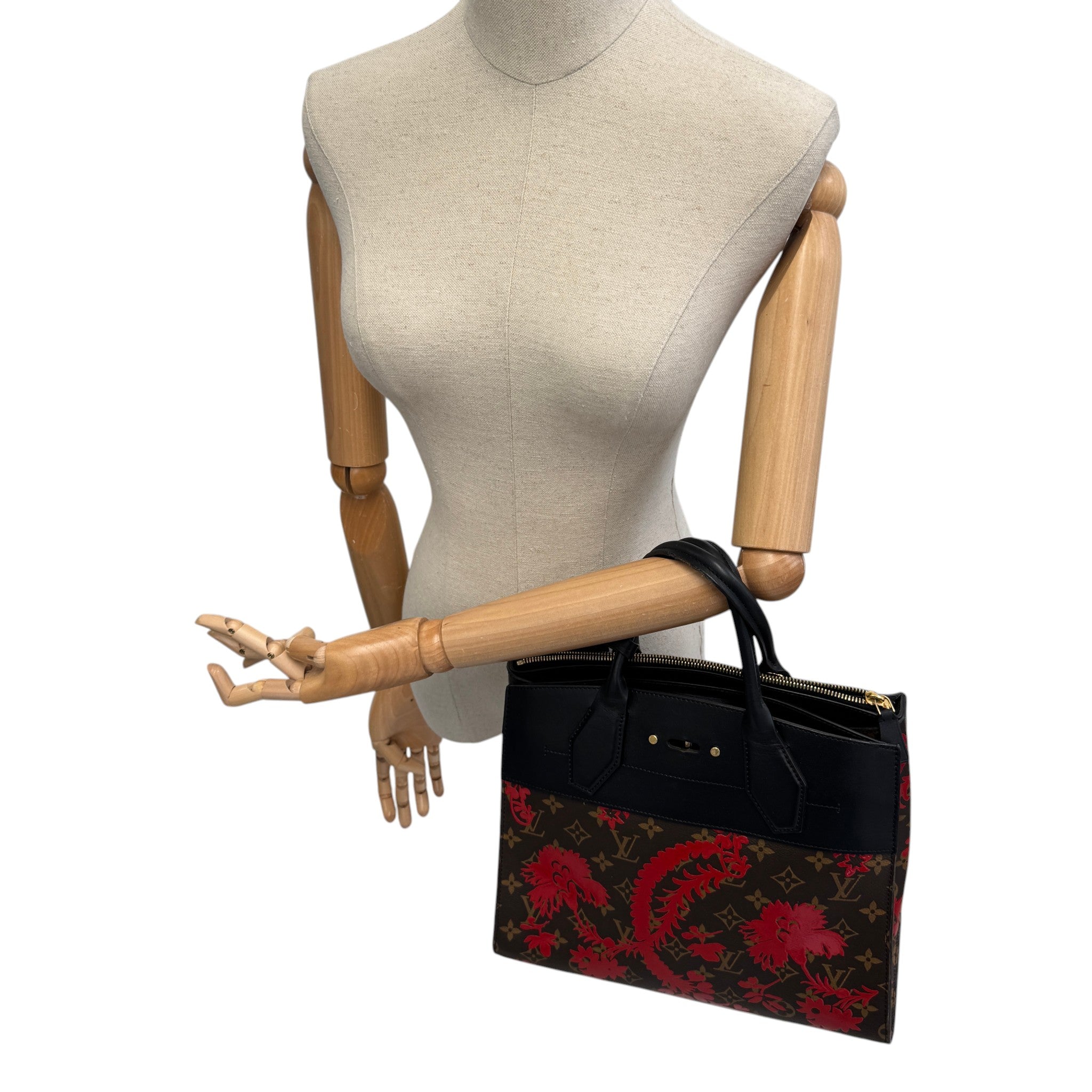 Women's Blossom City Steamer Mm Handbag Black