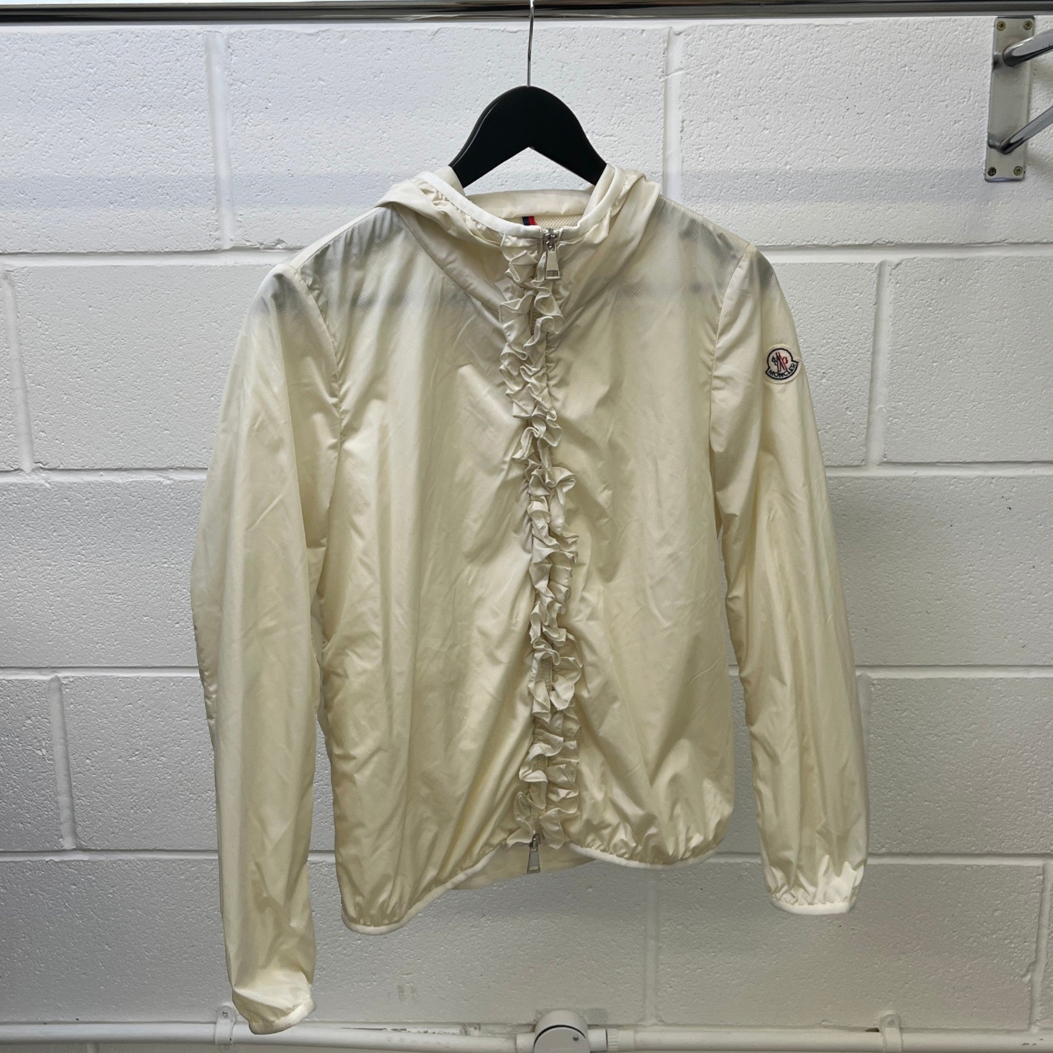Women's Vivre Windbreaker Cream Size 0 / UK 4