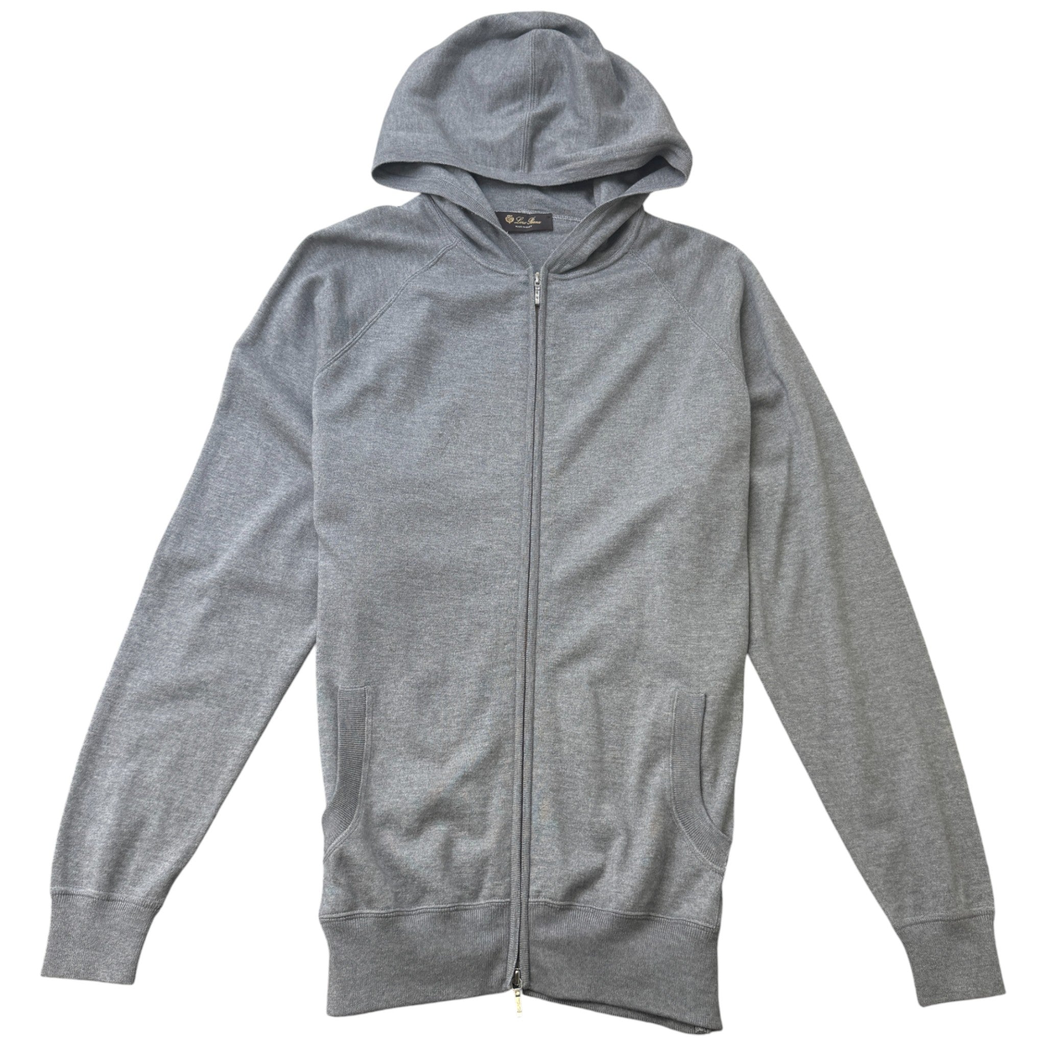 Men's Cashmere Full Tracksuit Grey Size XXL