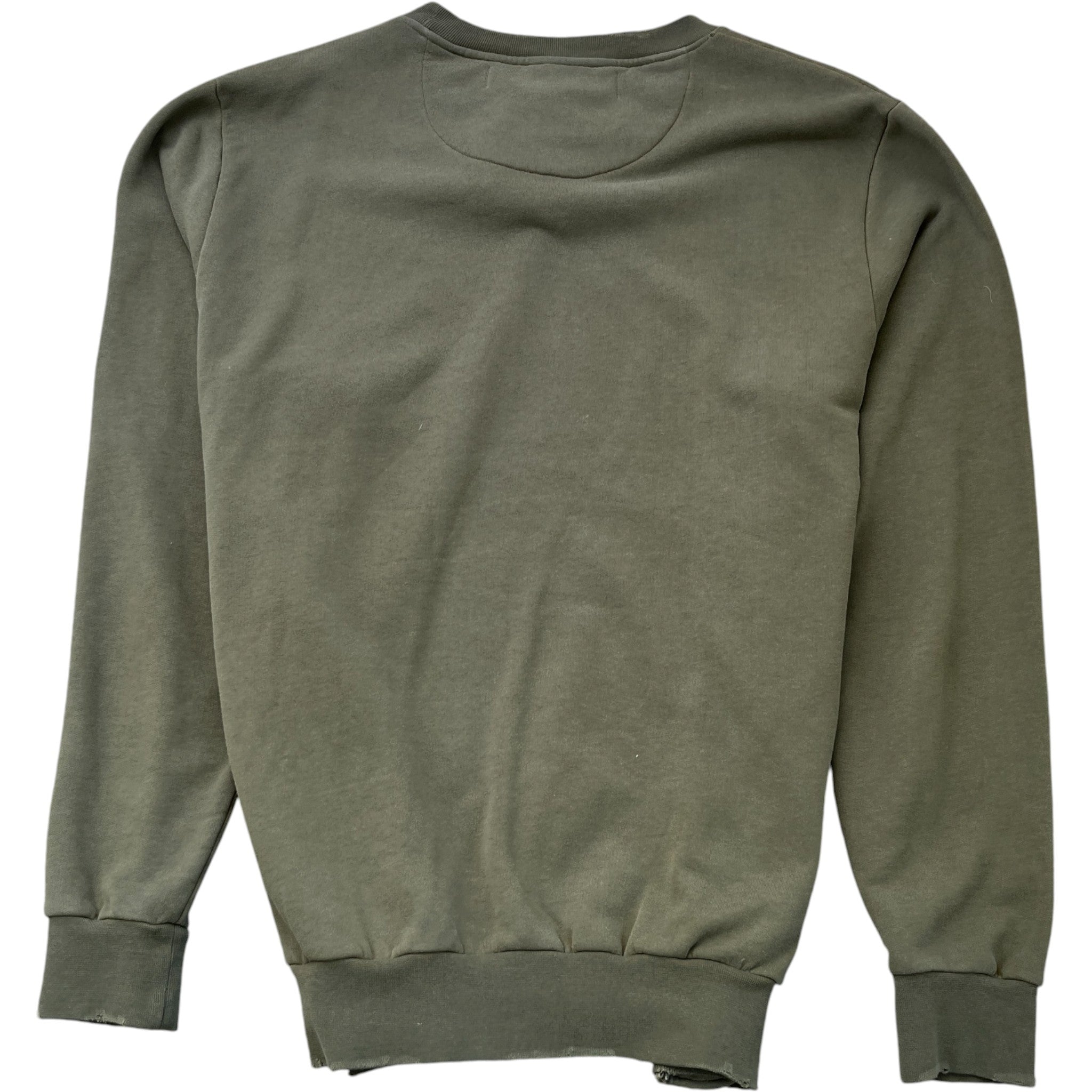 Men's Side Zips Sweatshirt Green Size L