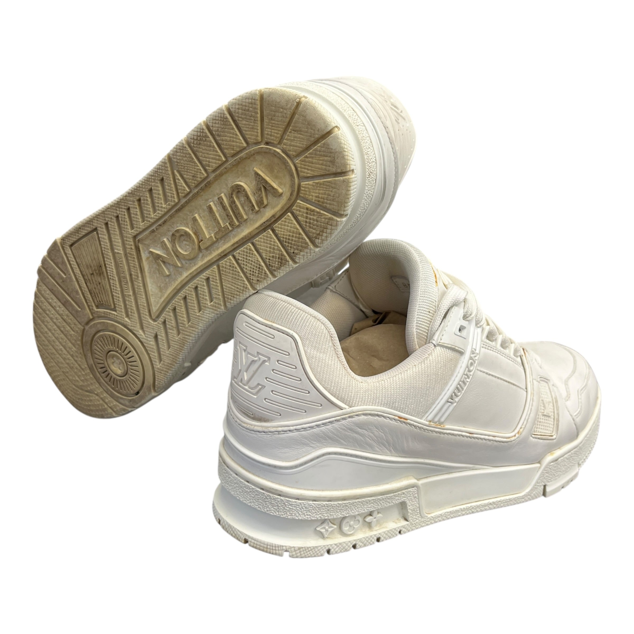 Men's Lv Low Trainers White Size EU 40 / UK 6