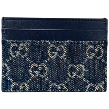Men's GG Supreme Card Holder Blue