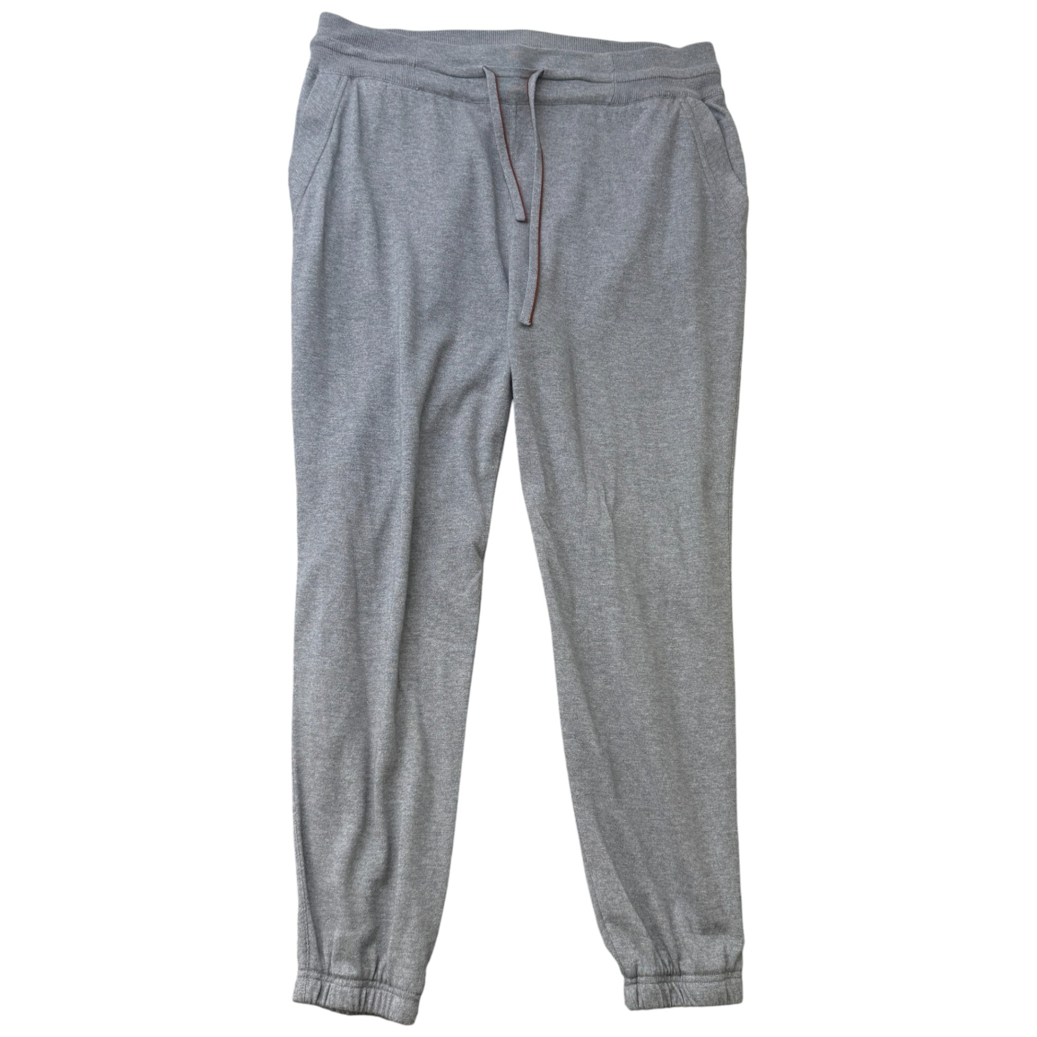 Men's Cashmere Full Tracksuit Grey Size XXL