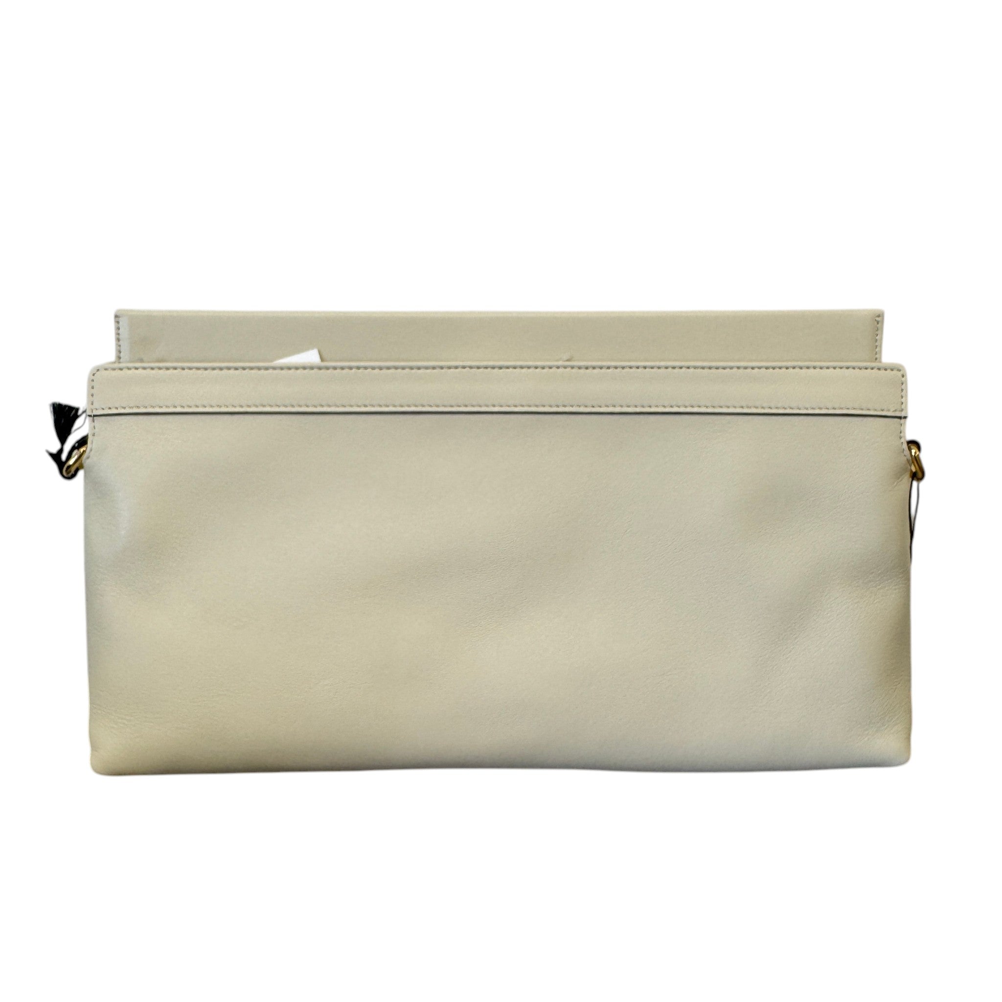 Women's Interlocking G Clutch Cream