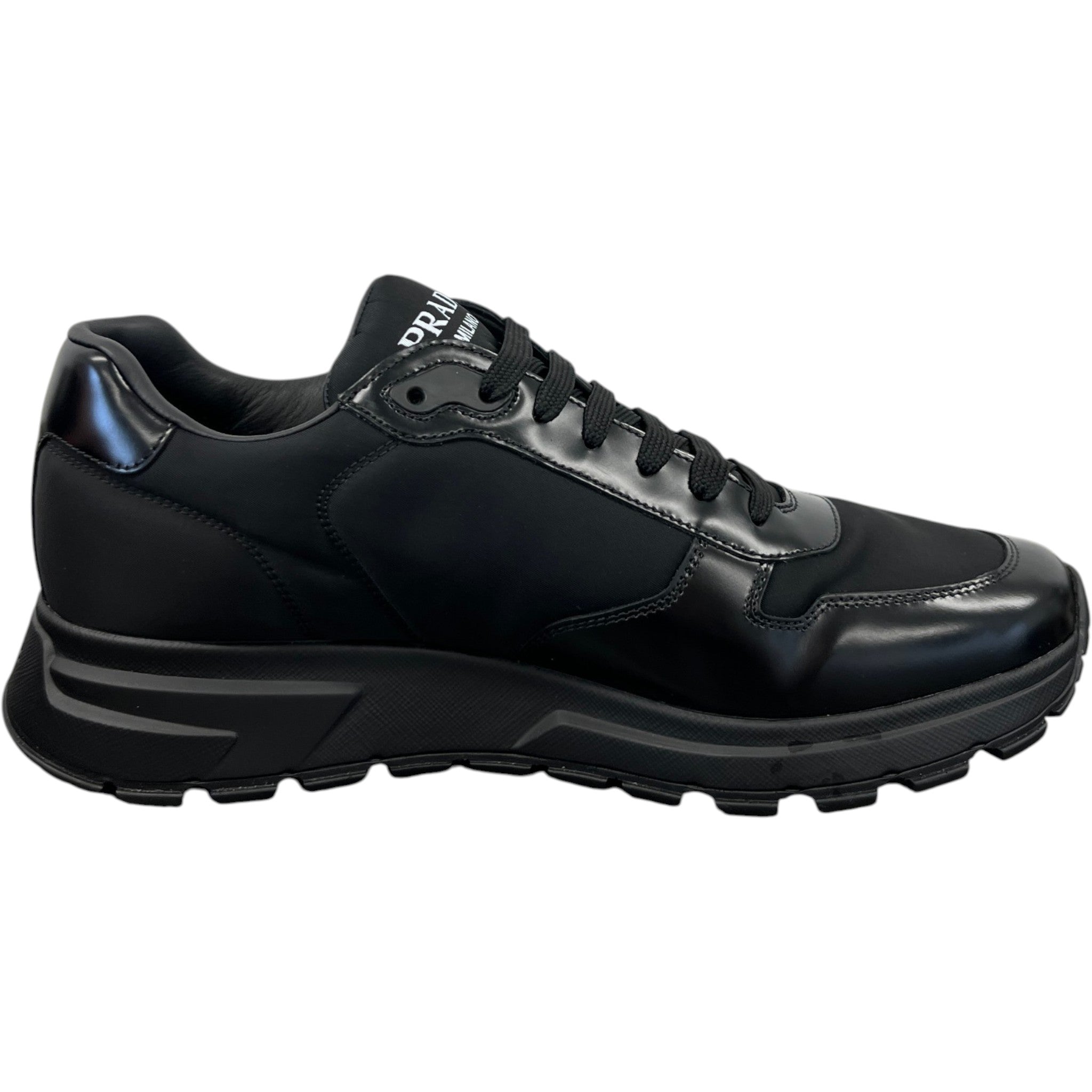 Men's Re-Nylon Low Trainers Black Size EU 41 / UK 7