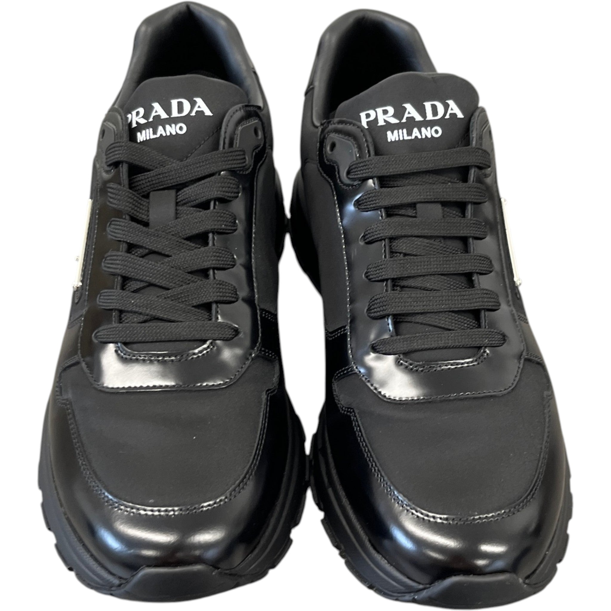 Men's Re-Nylon Low Trainers Black Size EU 41 / UK 7