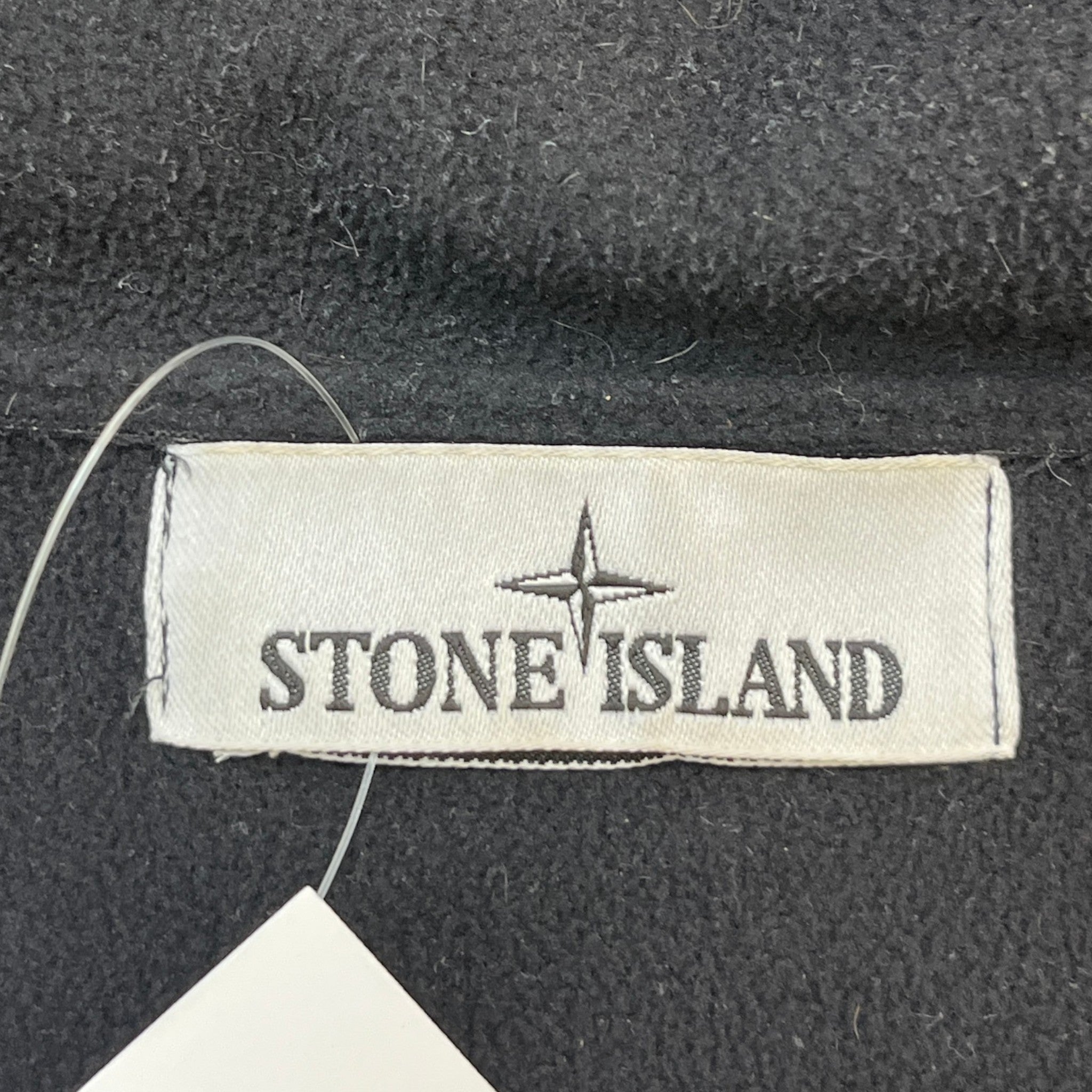 Men's Applique Logo Down Jacket Black Size XXL
